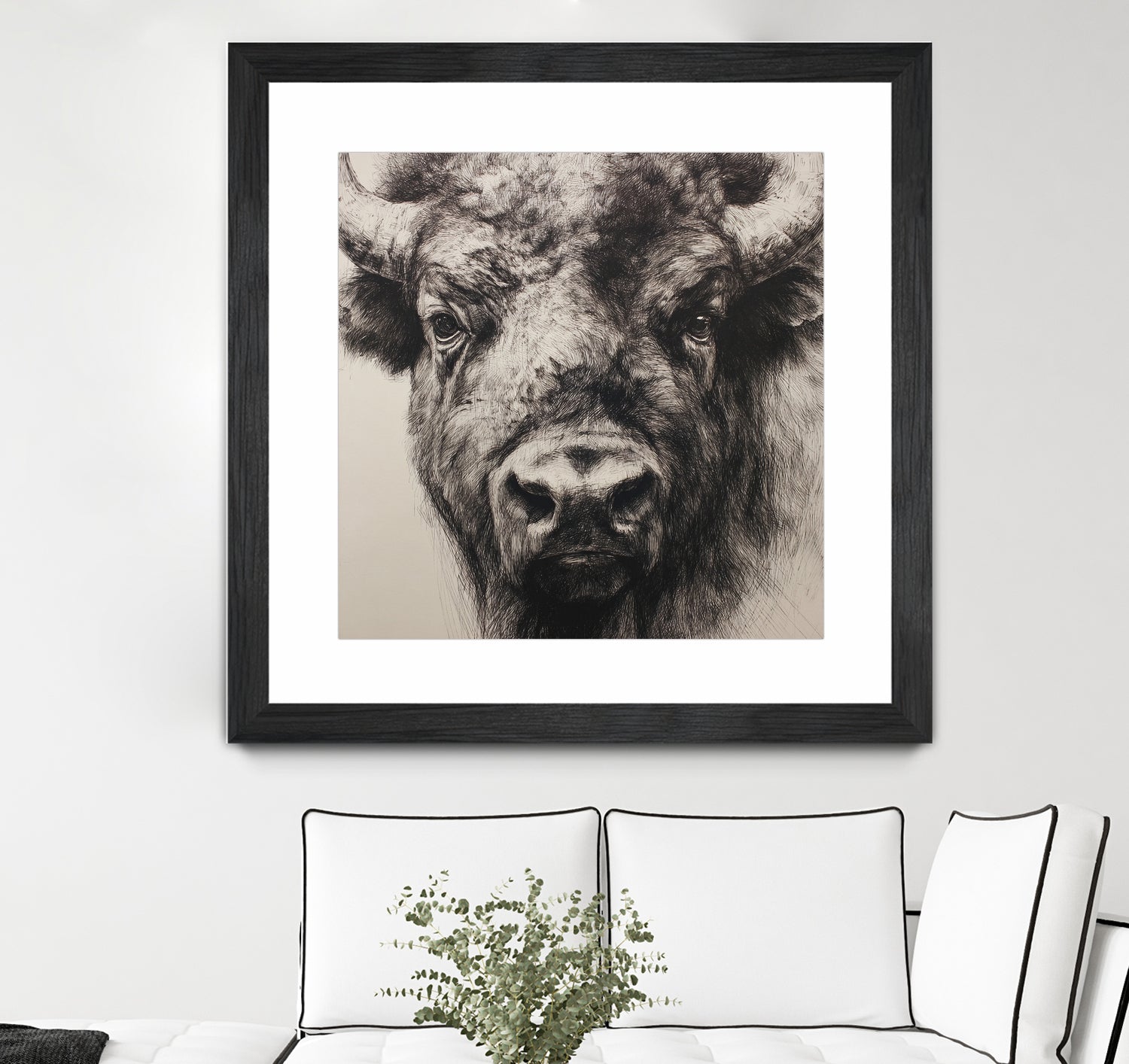 Western Plains Portrait I by Walker Noble on GIANT ART - animals nature horses