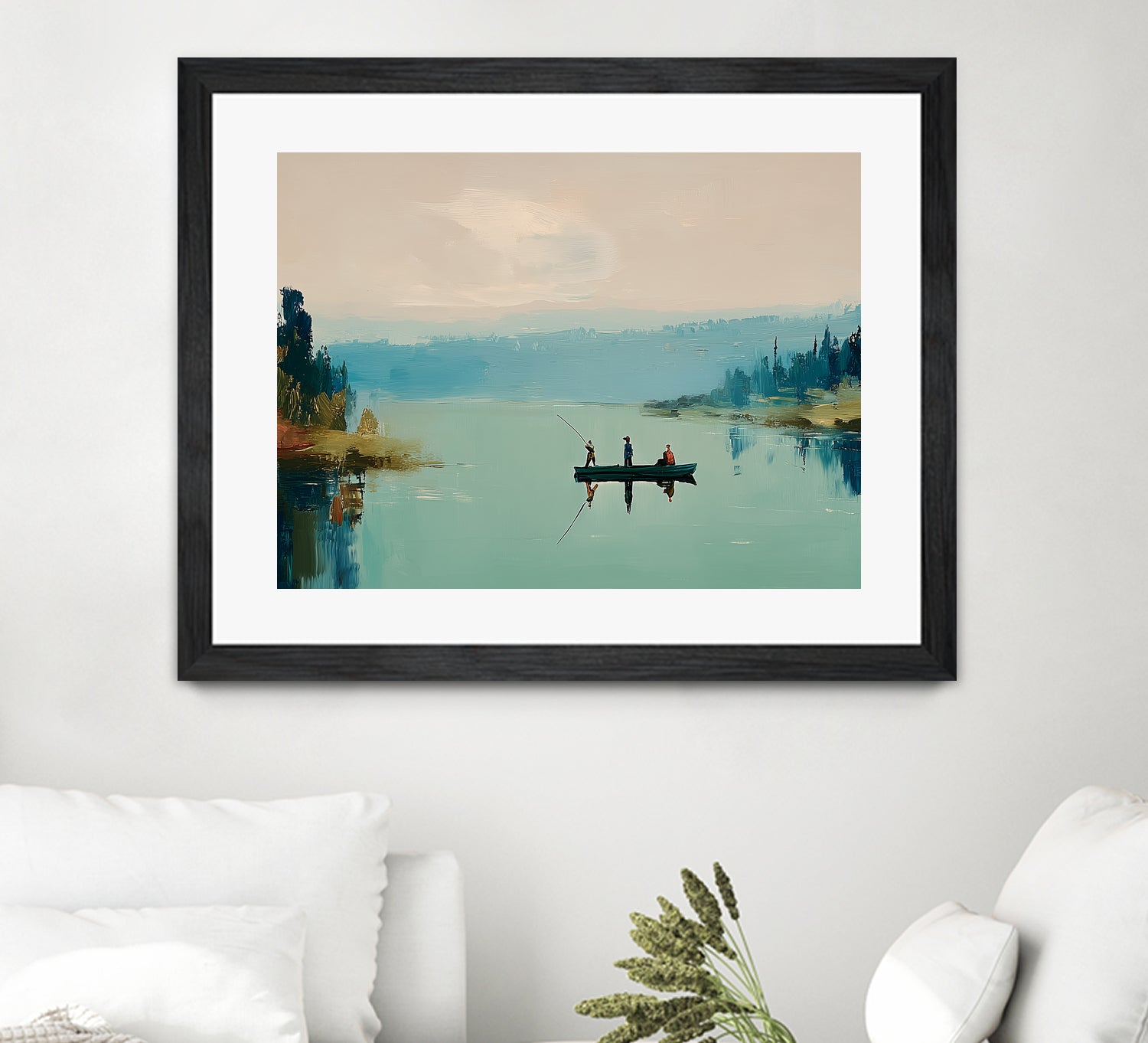 Clear Cast I by Paula Freeman on GIANT ART - sports fishing