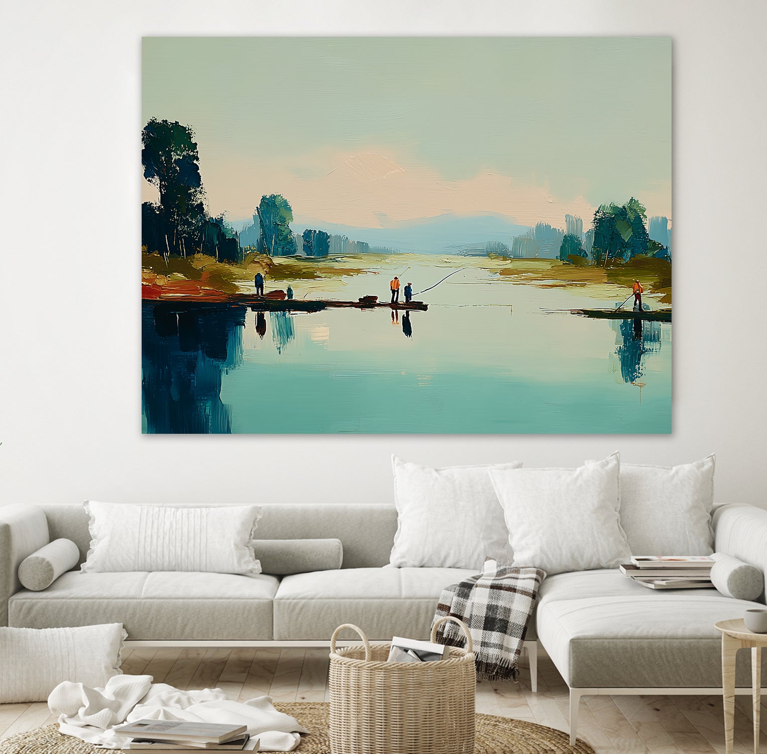 Clear Cast II by Paula Freeman on GIANT ART - sports fishing