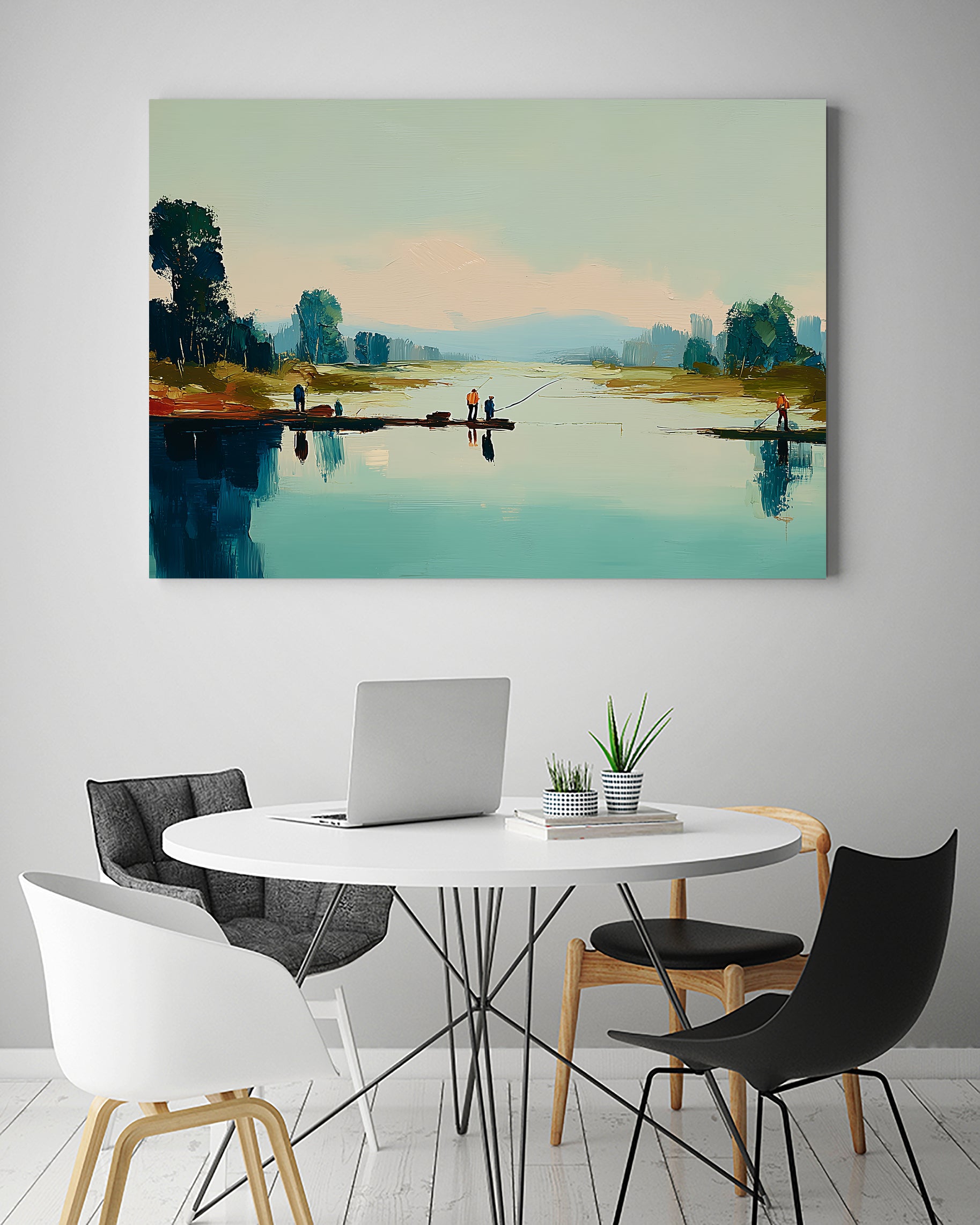 Clear Cast II by Paula Freeman on GIANT ART - sports fishing