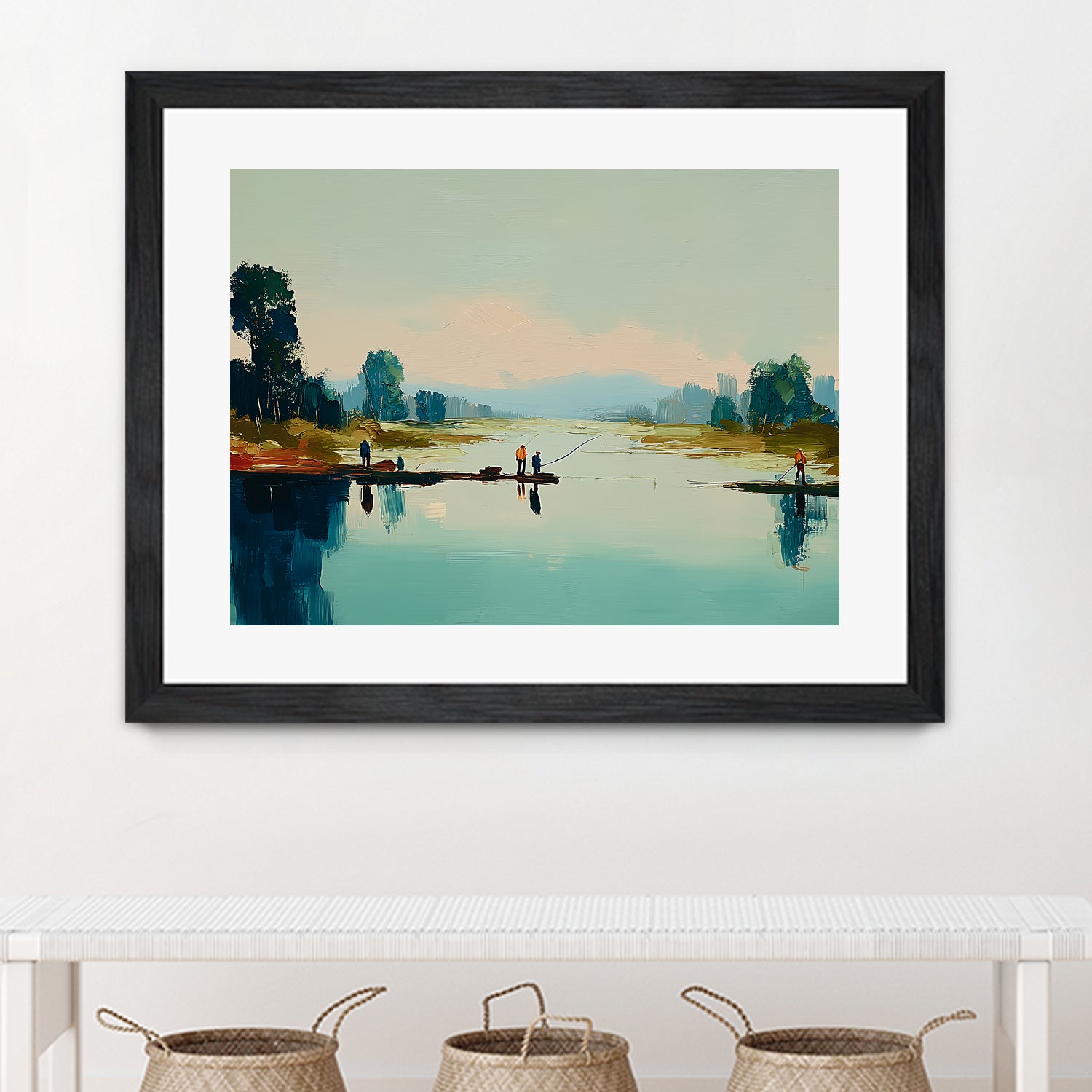 Clear Cast II by Paula Freeman on GIANT ART - sports fishing