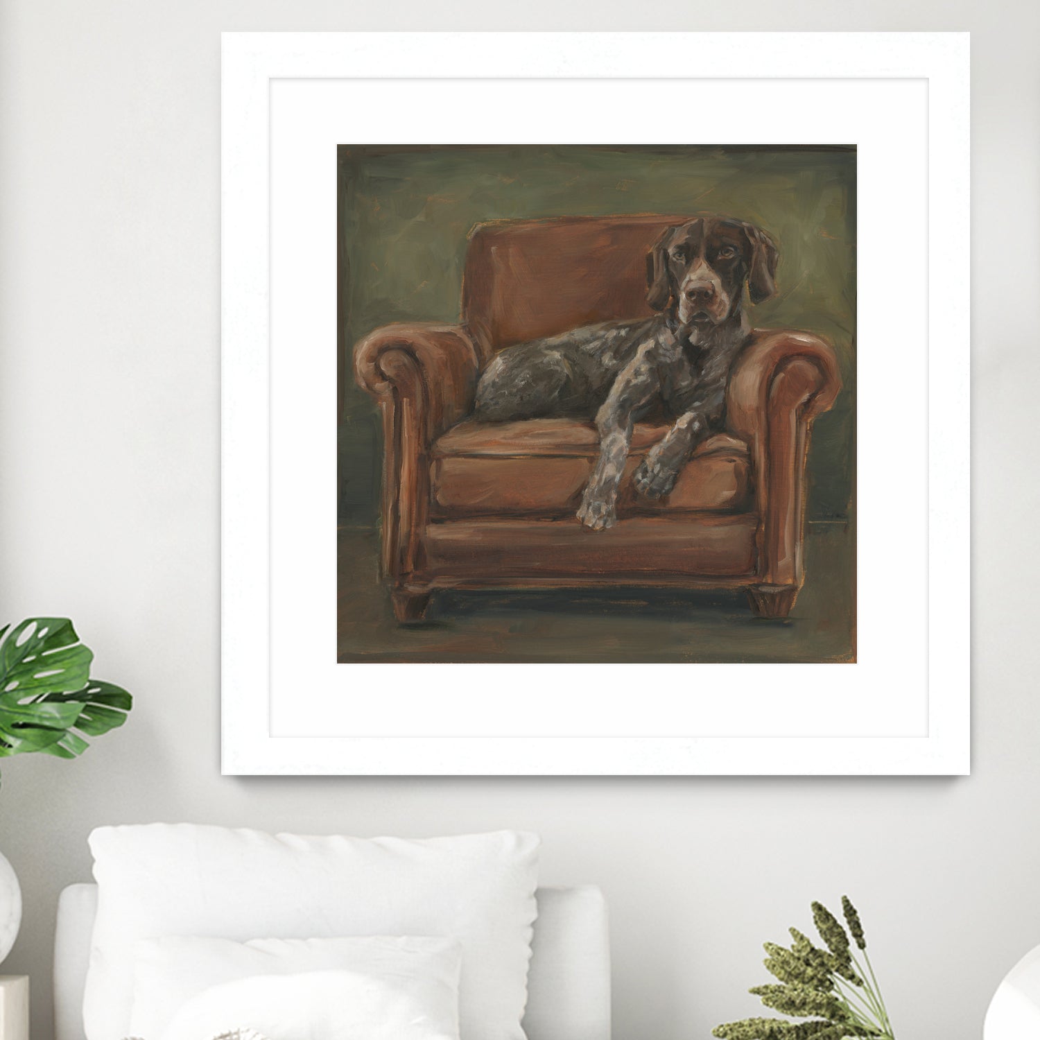 Hunting Lounge I by Ethan Harper on GIANT ART - animals nature pets