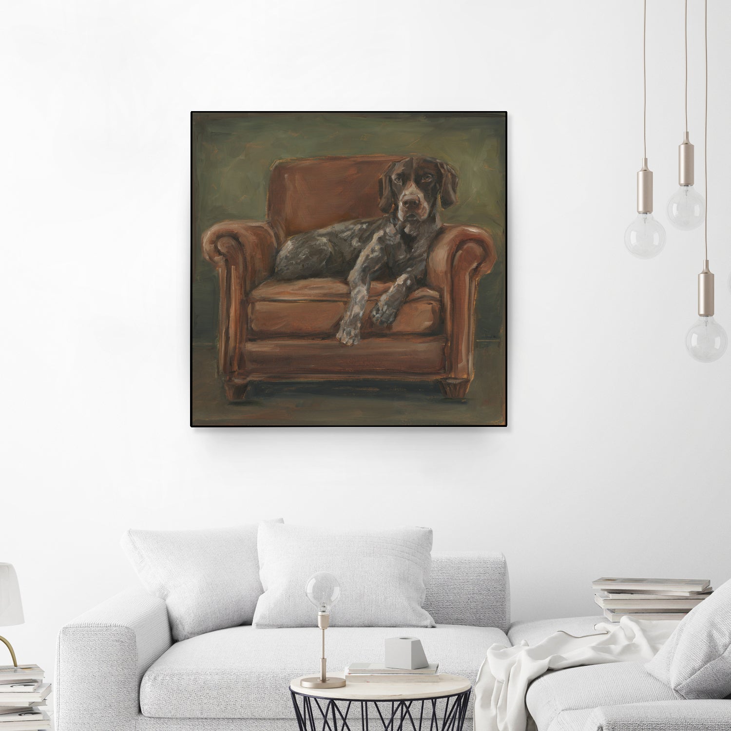 Hunting Lounge I by Ethan Harper on GIANT ART - animals nature pets
