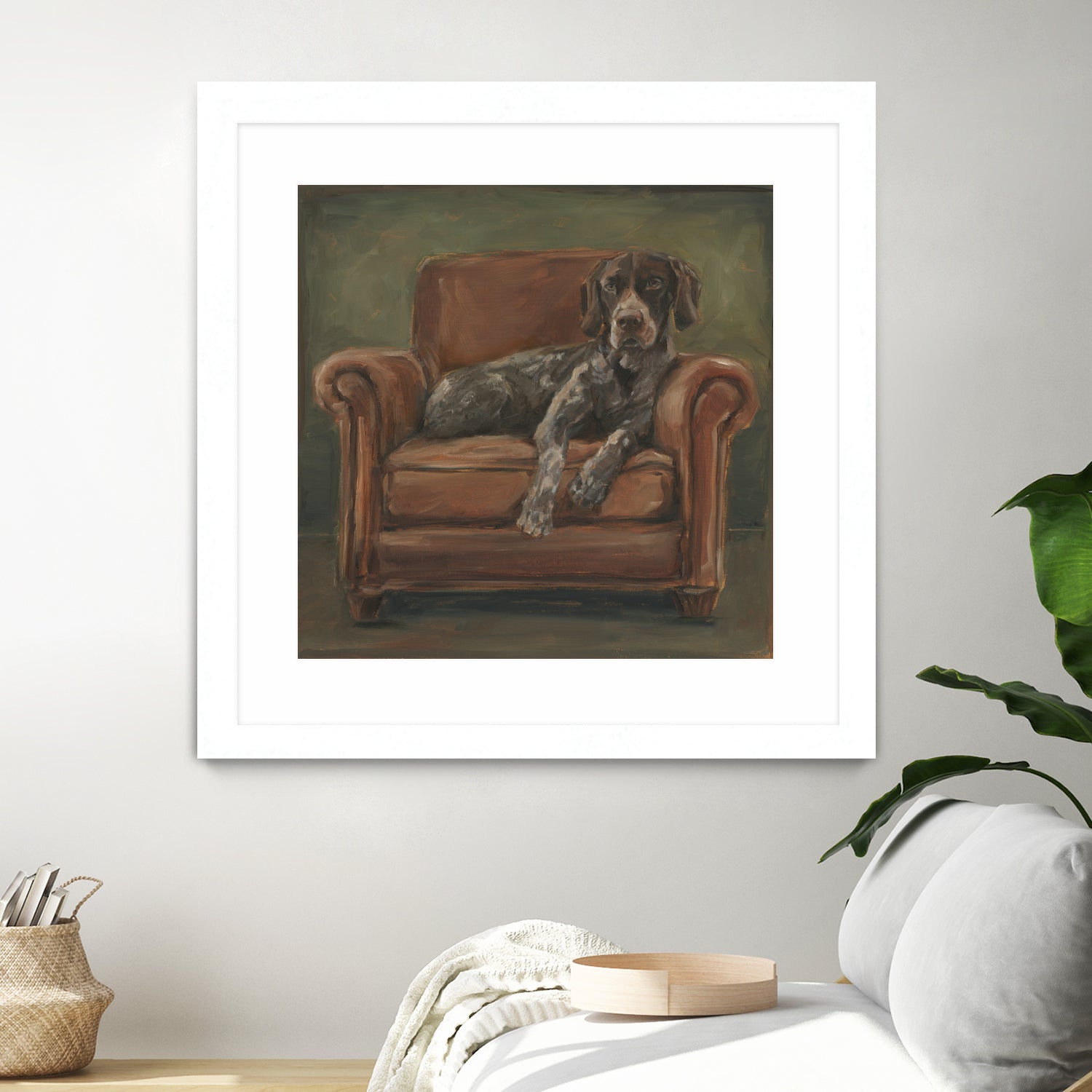 Hunting Lounge I by Ethan Harper on GIANT ART - animals nature pets