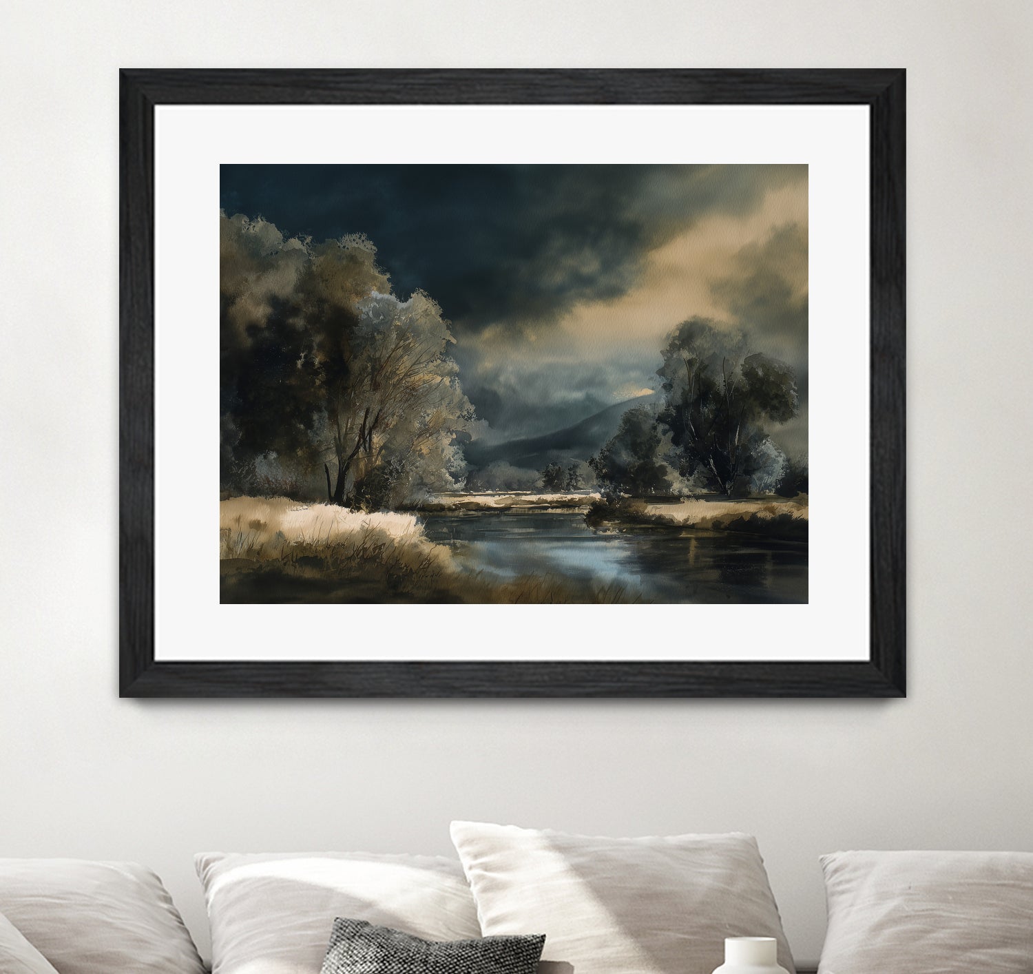 Dark Horizon I by Paula Freeman on GIANT ART - landscapes seascapes countryside