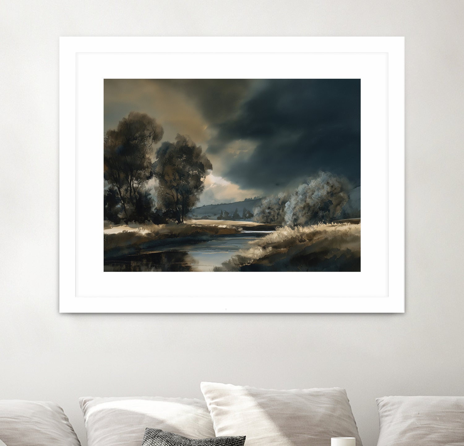 Dark Horizon II by Paula Freeman on GIANT ART - landscapes seascapes countryside