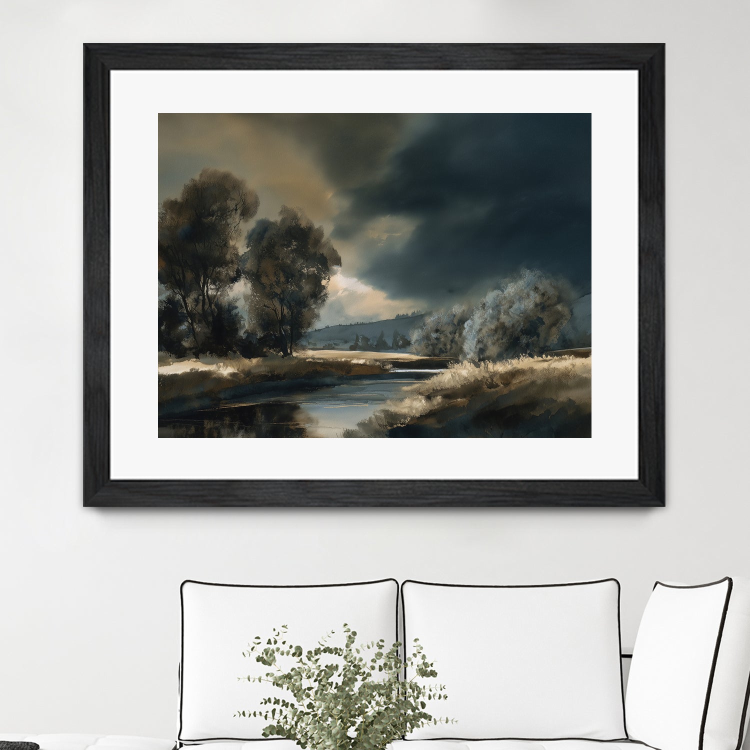 Dark Horizon II by Paula Freeman on GIANT ART - landscapes seascapes countryside