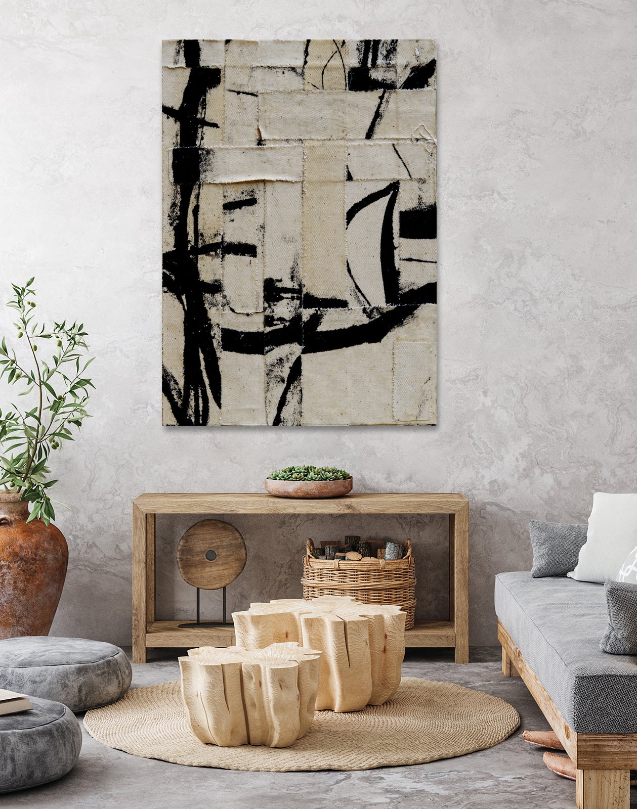 Strip Search by Erin Ashley on GIANT ART - abstract fractals collages