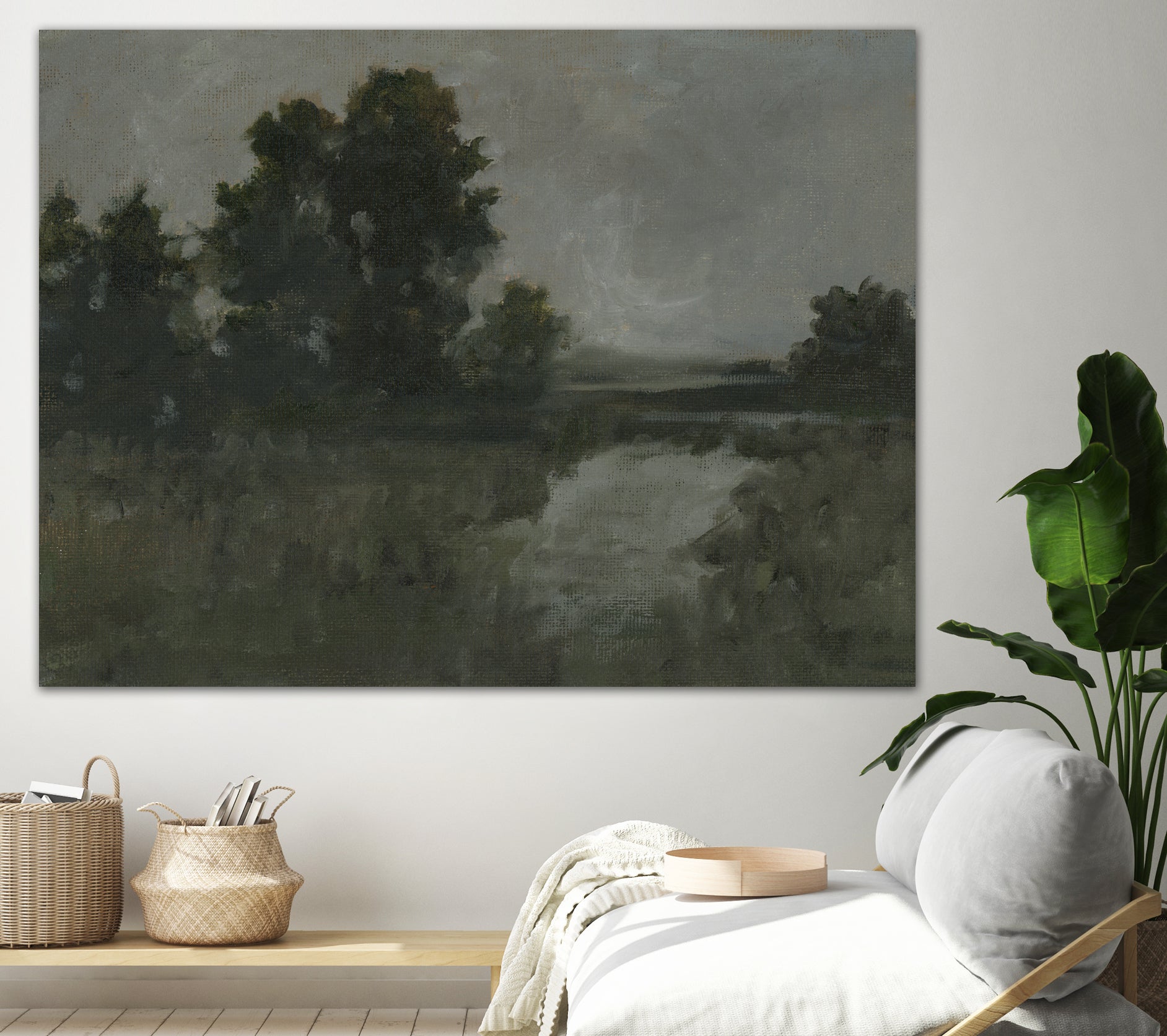 Moody Marsh I by Ethan Harper on GIANT ART - landscapes seascapes countryside