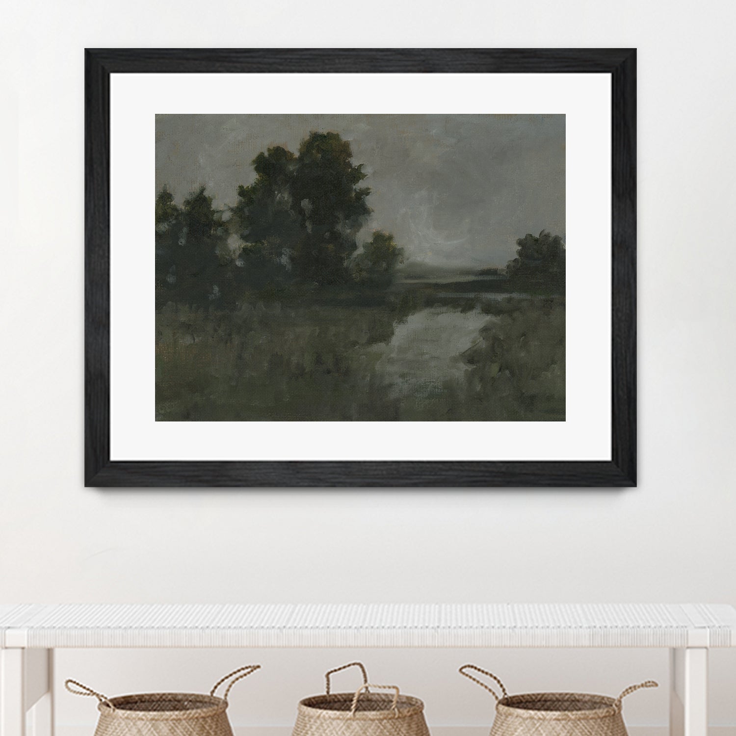 Moody Marsh I by Ethan Harper on GIANT ART - landscapes seascapes countryside