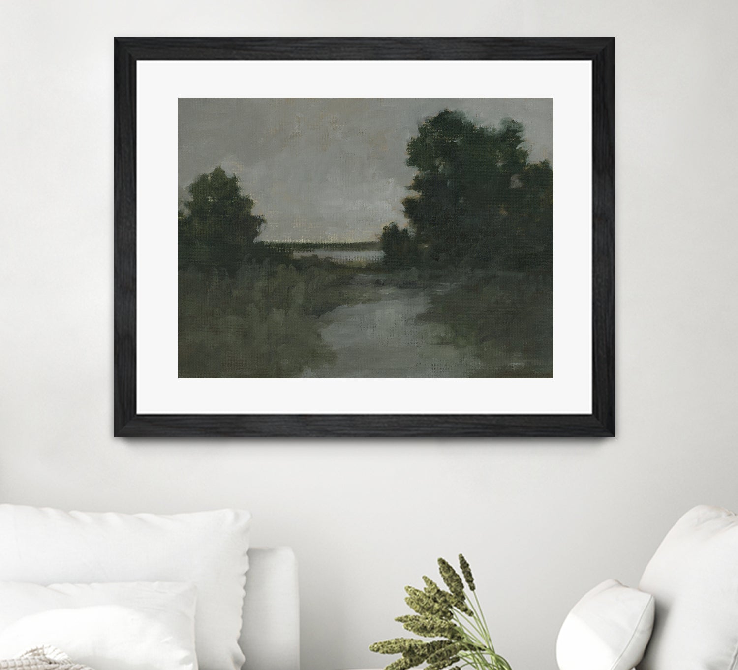 Moody Marsh II by Ethan Harper on GIANT ART - landscapes seascapes countryside