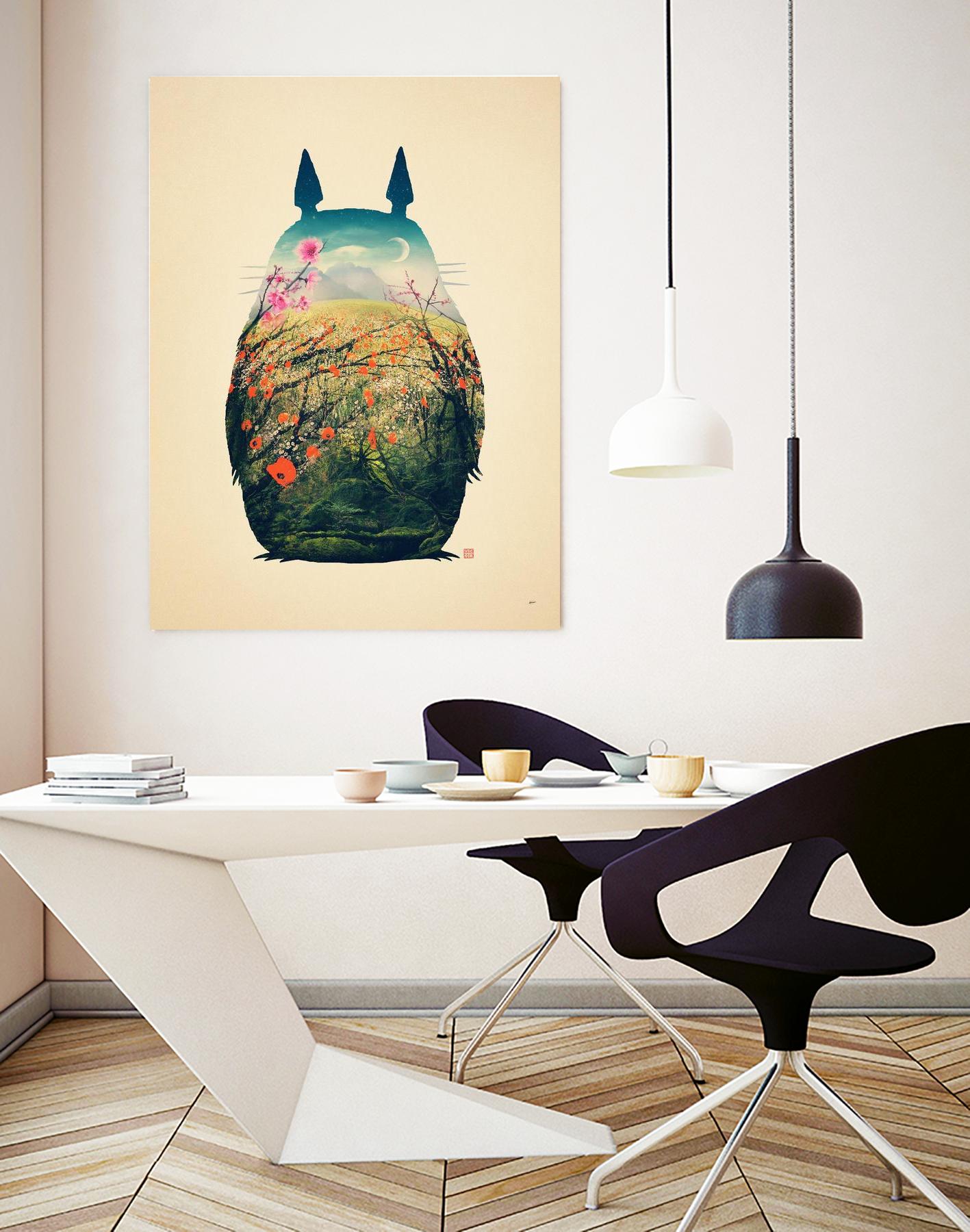 Tonari No Totoro by Victor Vercesi on GIANT ART