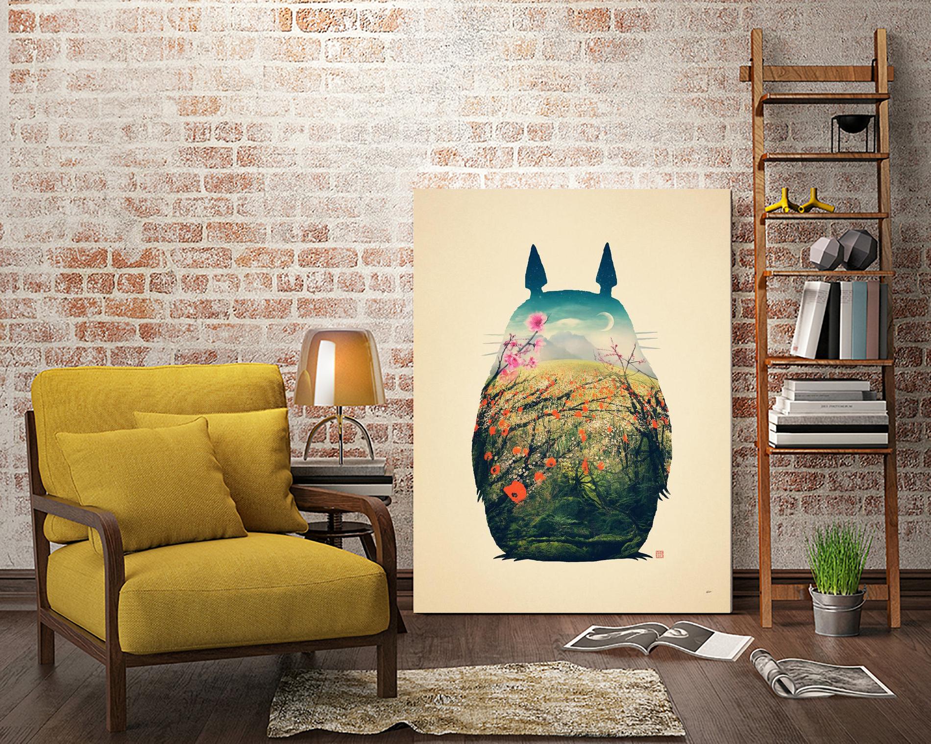 Tonari No Totoro by Victor Vercesi on GIANT ART