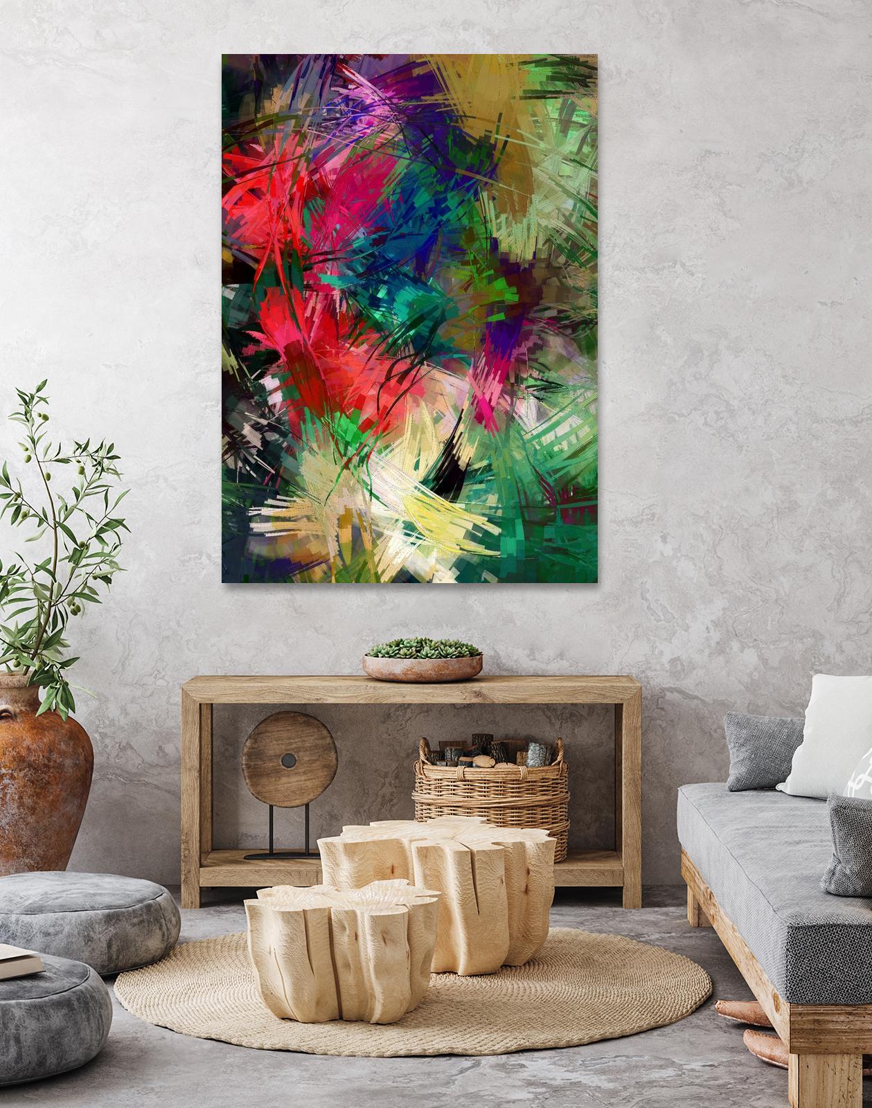 Throw Some Paint at the Wall by Patrick Gunderson on GIANT ART