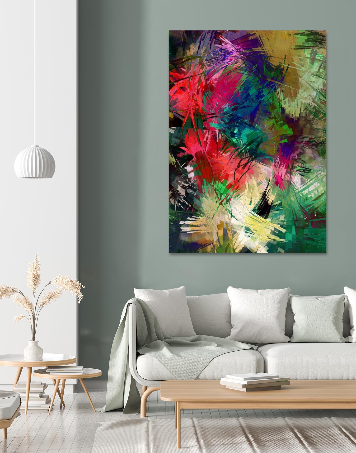 Throw Some Paint at the Wall by Patrick Gunderson on GIANT ART