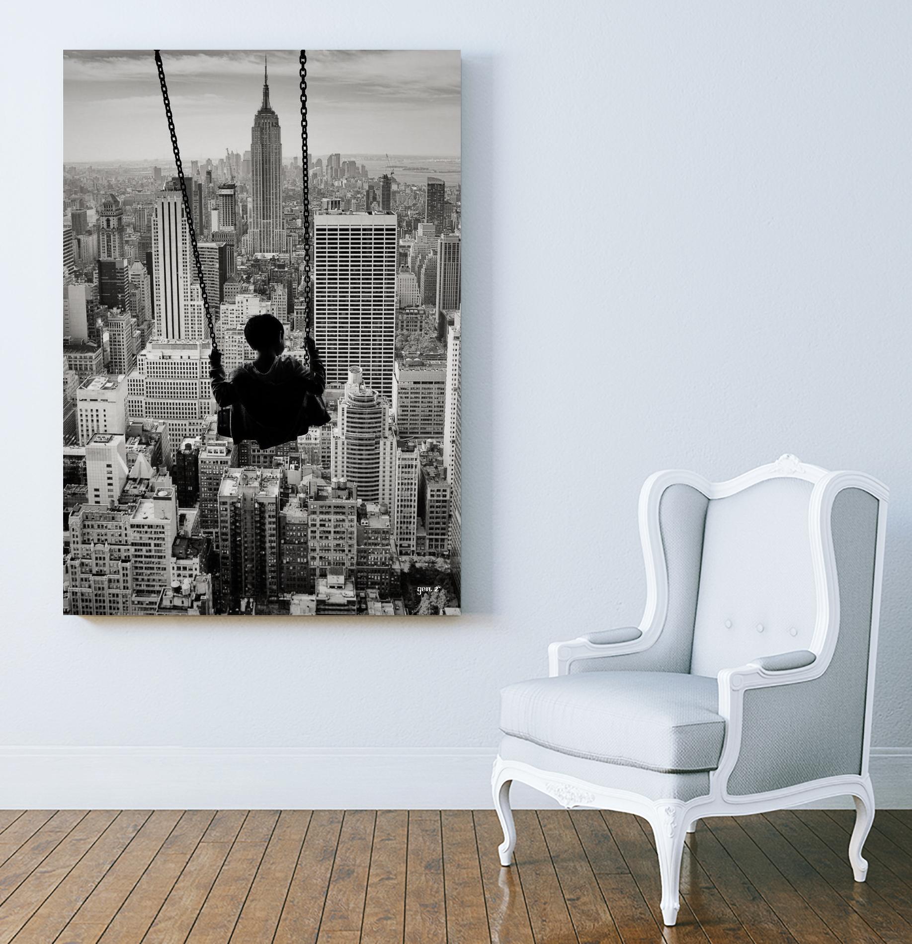 Playground swings by GEN Z by GEN Z on GIANT ART