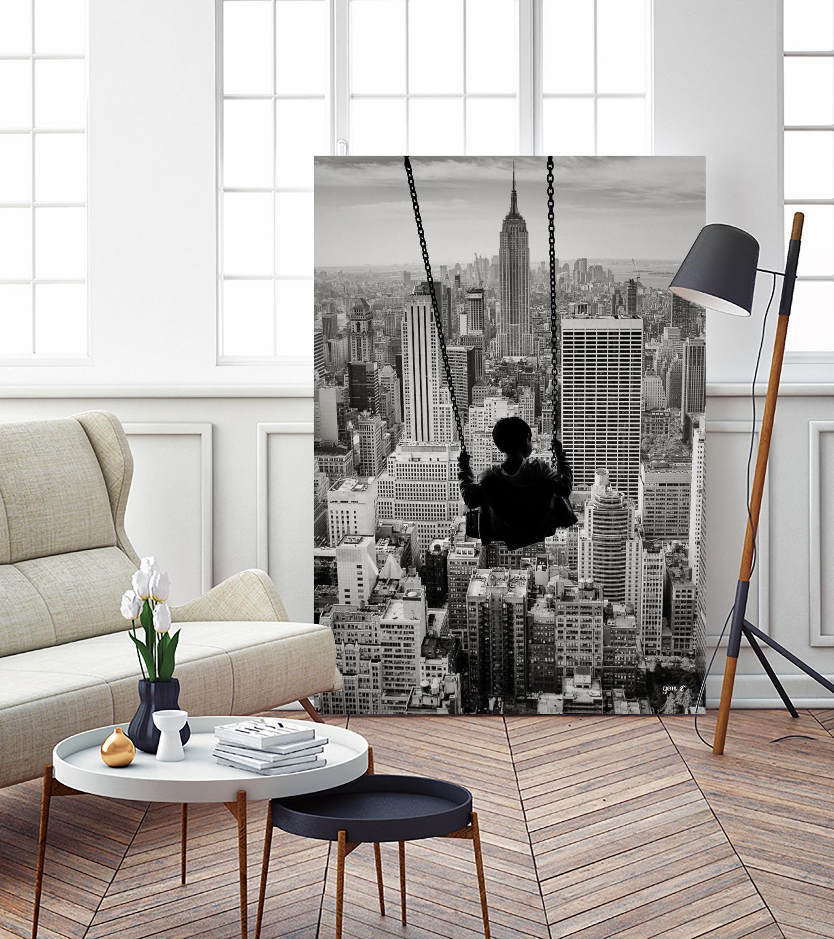 Playground swings by GEN Z by GEN Z on GIANT ART