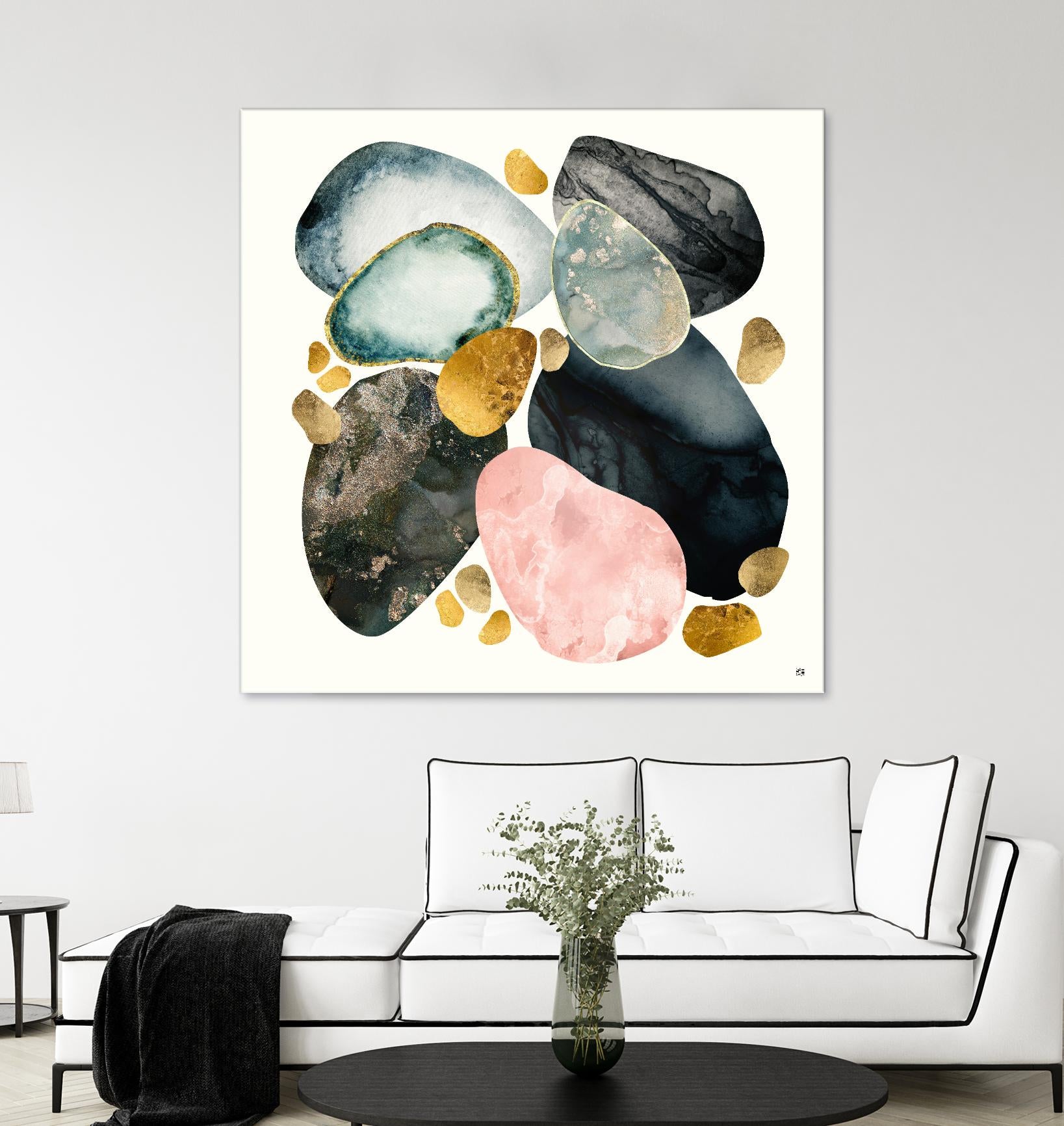Pebble Abstract by SpaceFrog Designs on GIANT ART