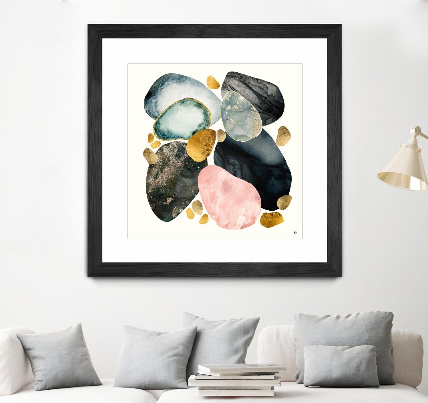 Pebble Abstract by SpaceFrog Designs on GIANT ART