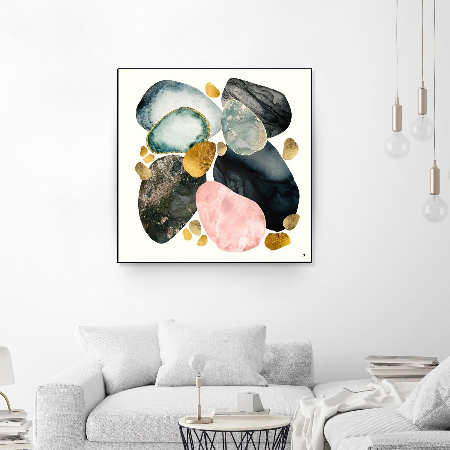 Pebble Abstract by SpaceFrog Designs on GIANT ART