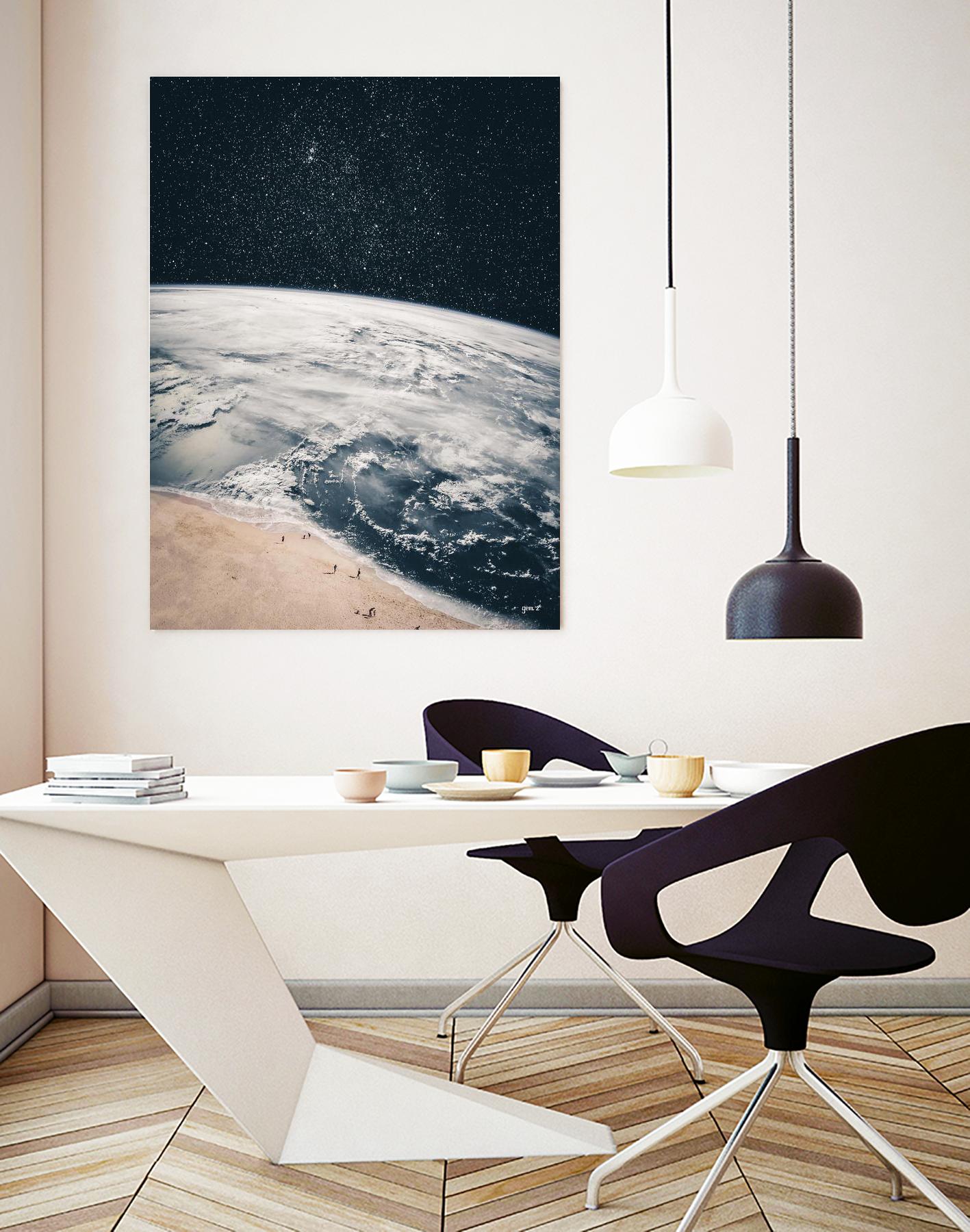 Walk on the beach by GEN Z by GEN Z on GIANT ART