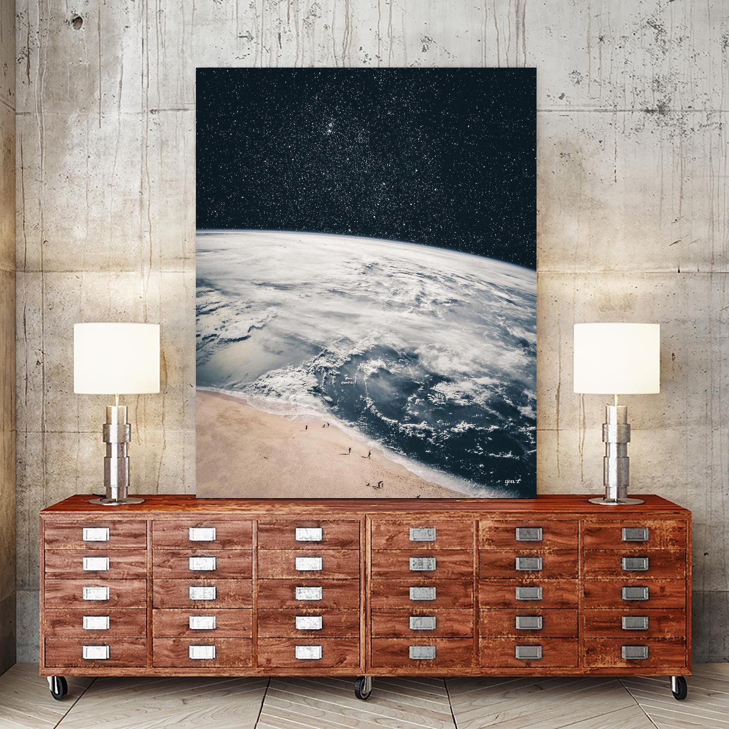 Walk on the beach by GEN Z by GEN Z on GIANT ART