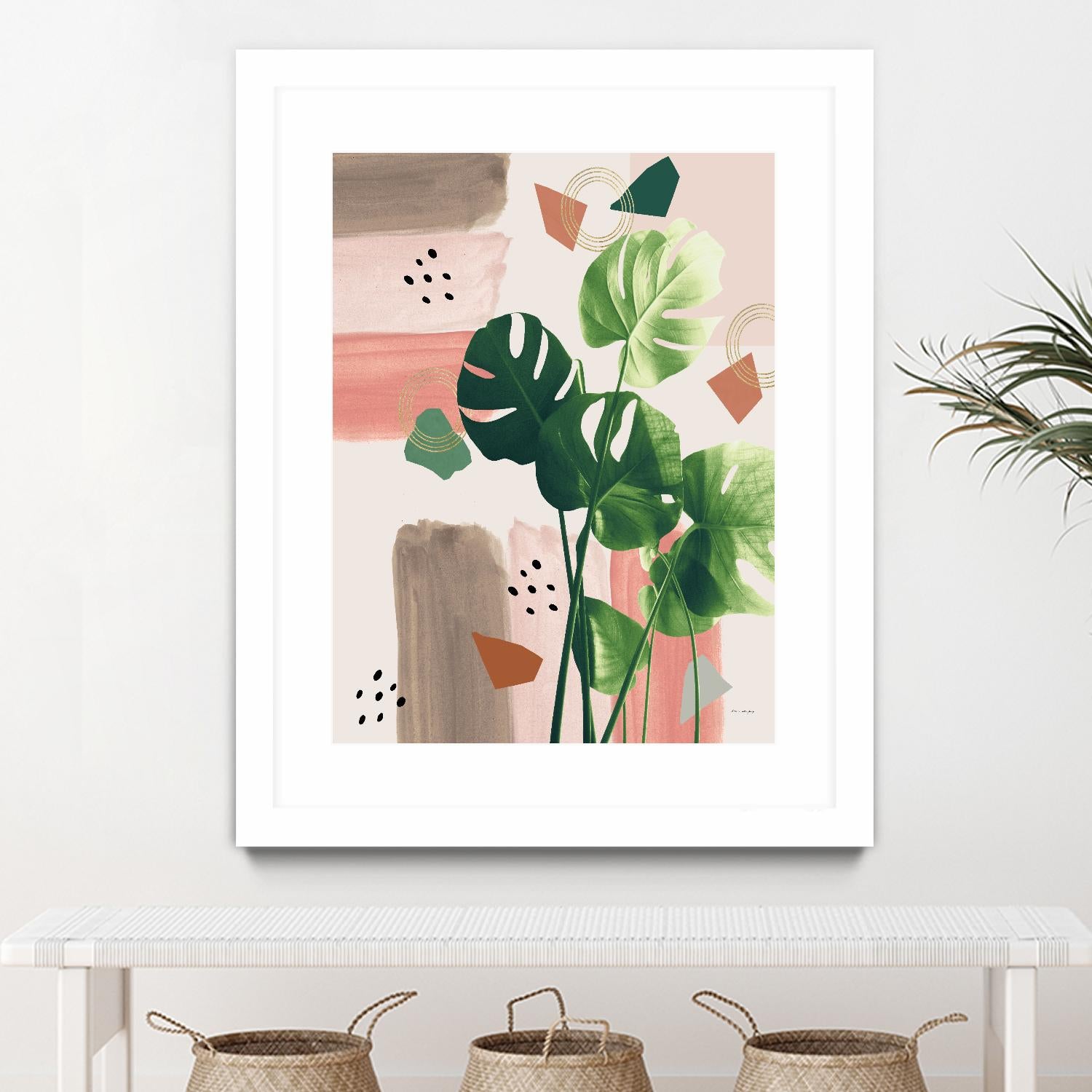 Monstera Summer Glam #1 #tropical #decor #art by Anita's & Bella's Art on GIANT ART