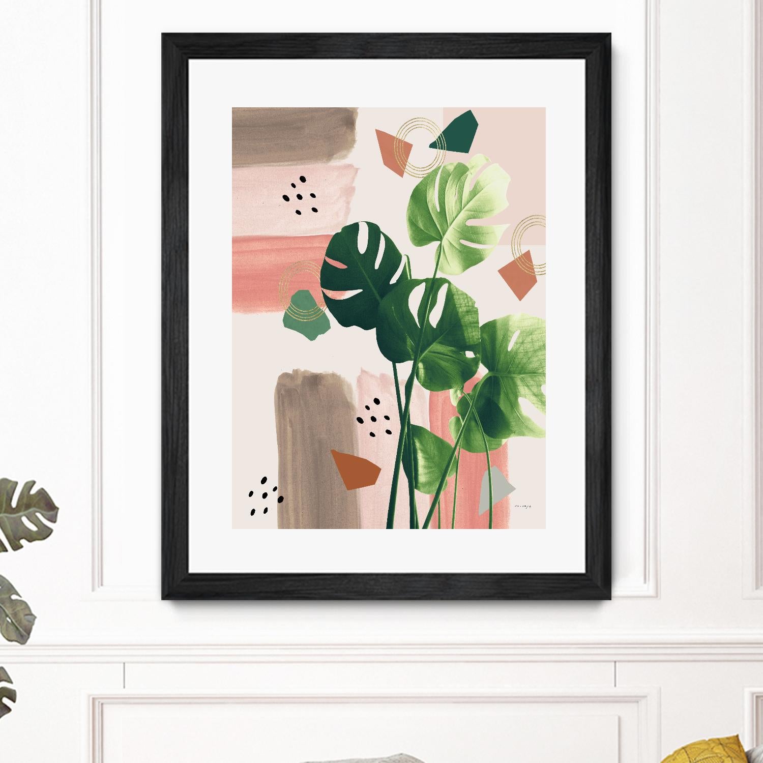 Monstera Summer Glam #1 #tropical #decor #art by Anita's & Bella's Art on GIANT ART