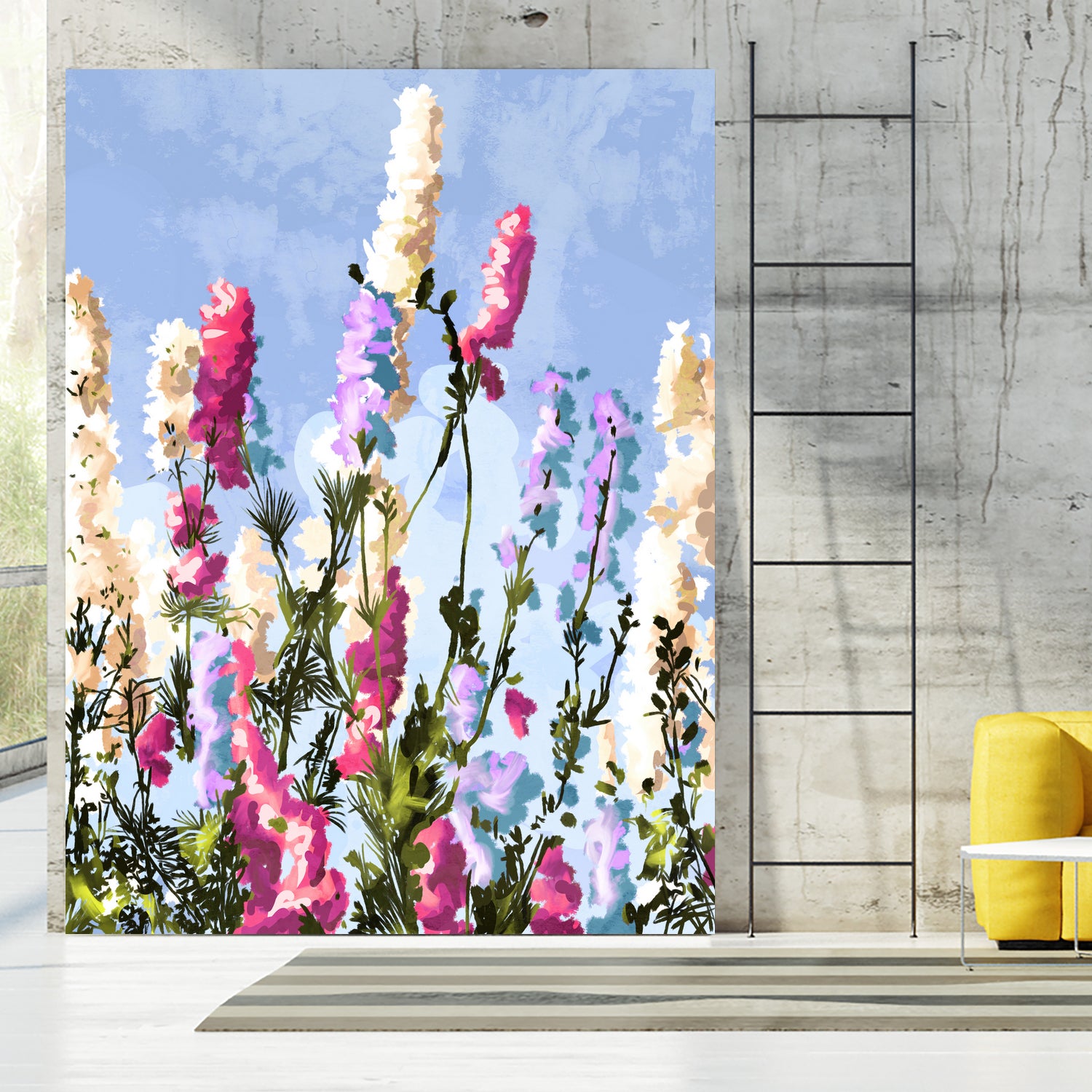 Positive mindset is everything by 83 oranges on GIANT ART - pink digital