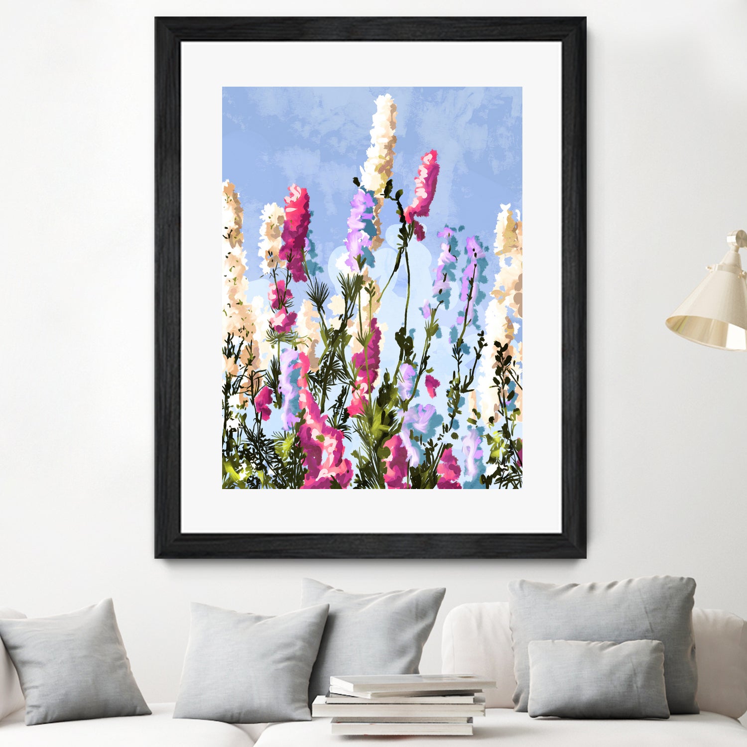 Positive mindset is everything by 83 oranges on GIANT ART - pink digital