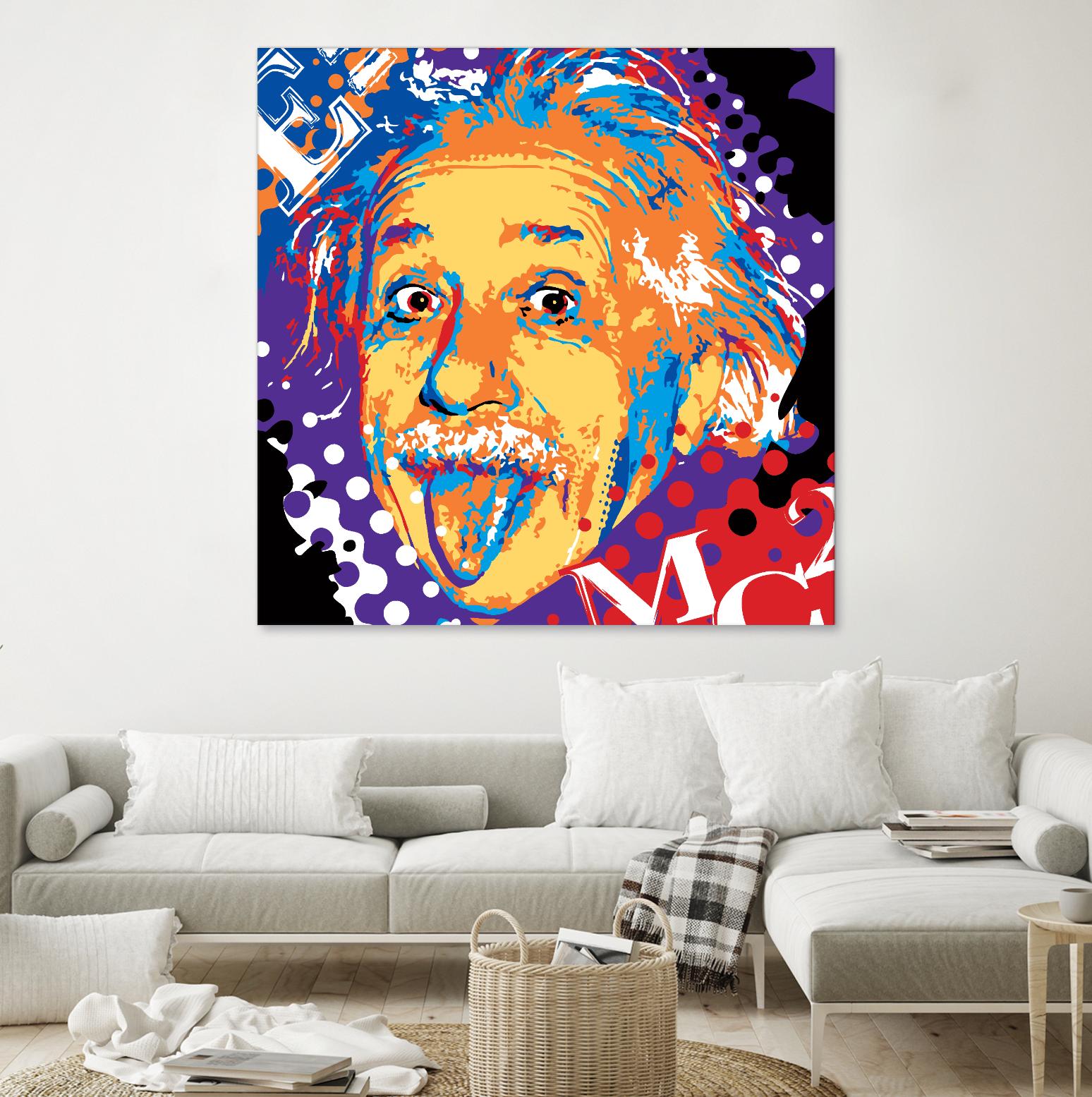 Albert by Ray Lengelé on GIANT ART - purple celebrities