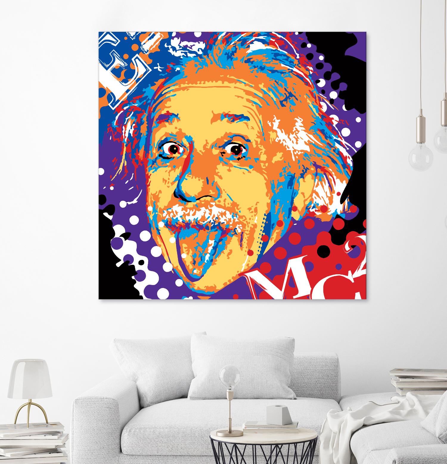 Albert by Ray Lengelé on GIANT ART - purple celebrities