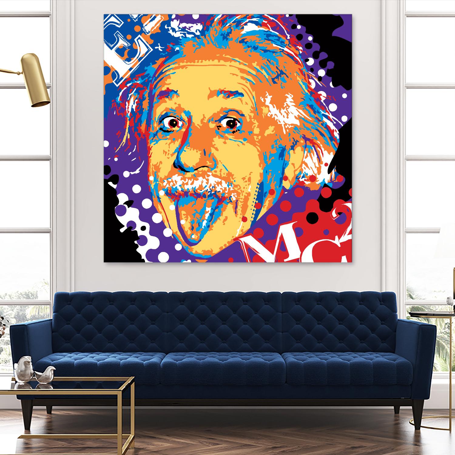 Albert by Ray Lengelé on GIANT ART - purple celebrities