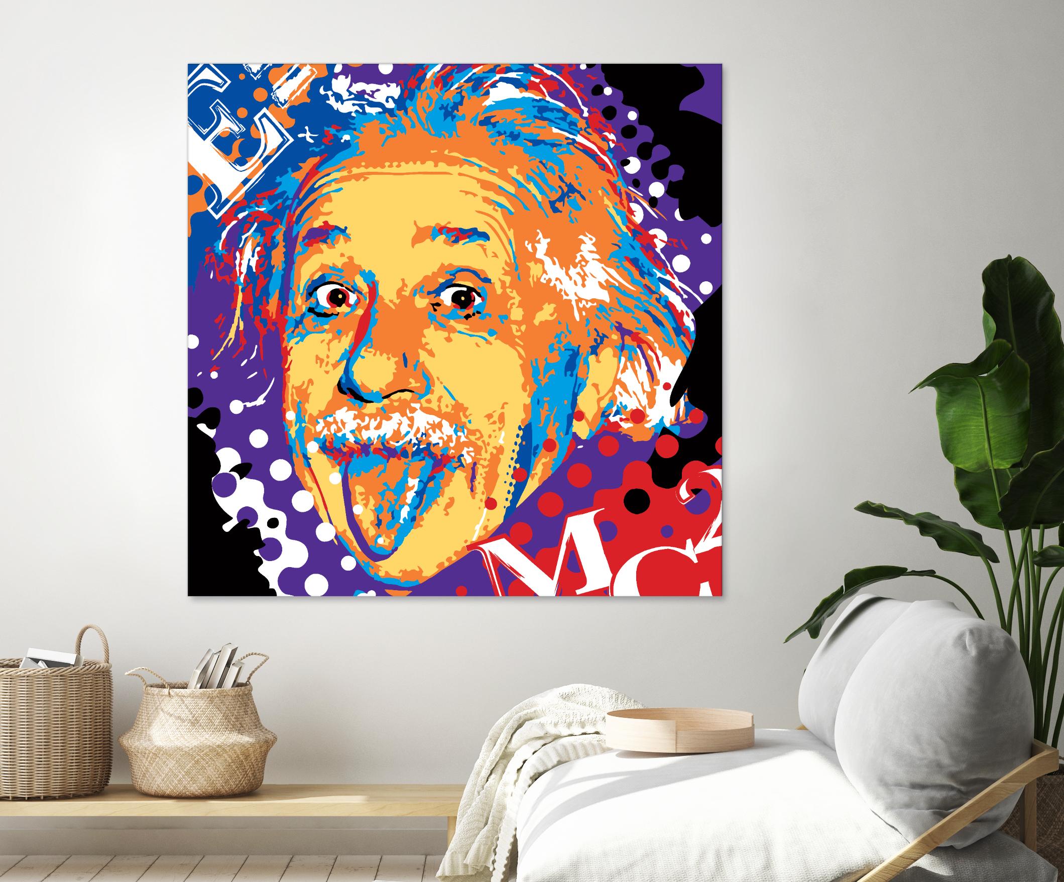 Albert by Ray Lengelé on GIANT ART - purple celebrities