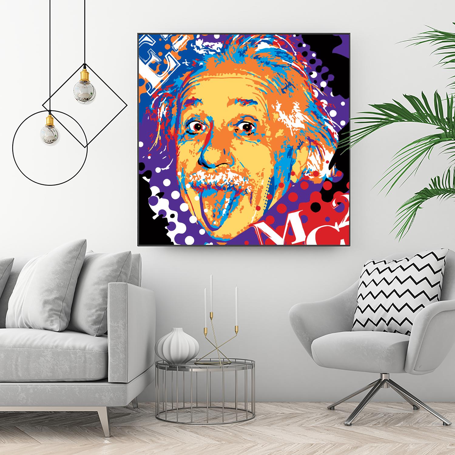 Albert by Ray Lengelé on GIANT ART - purple celebrities