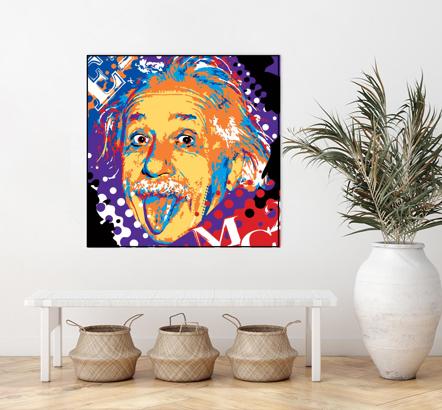 Albert by Ray Lengelé on GIANT ART - purple celebrities