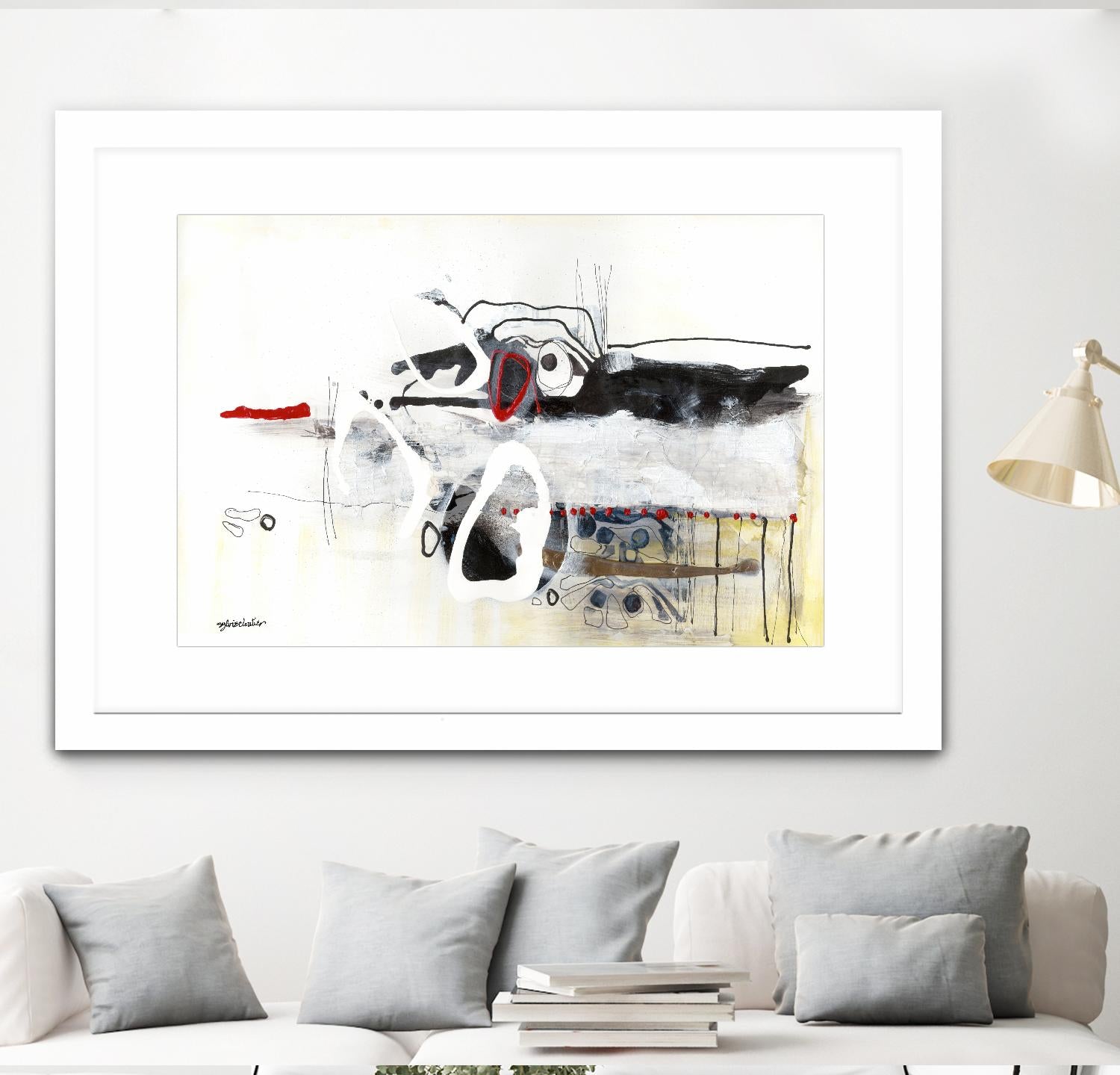 Çapeut nous échapper by Sylvie Cloutier on GIANT ART - black men and women