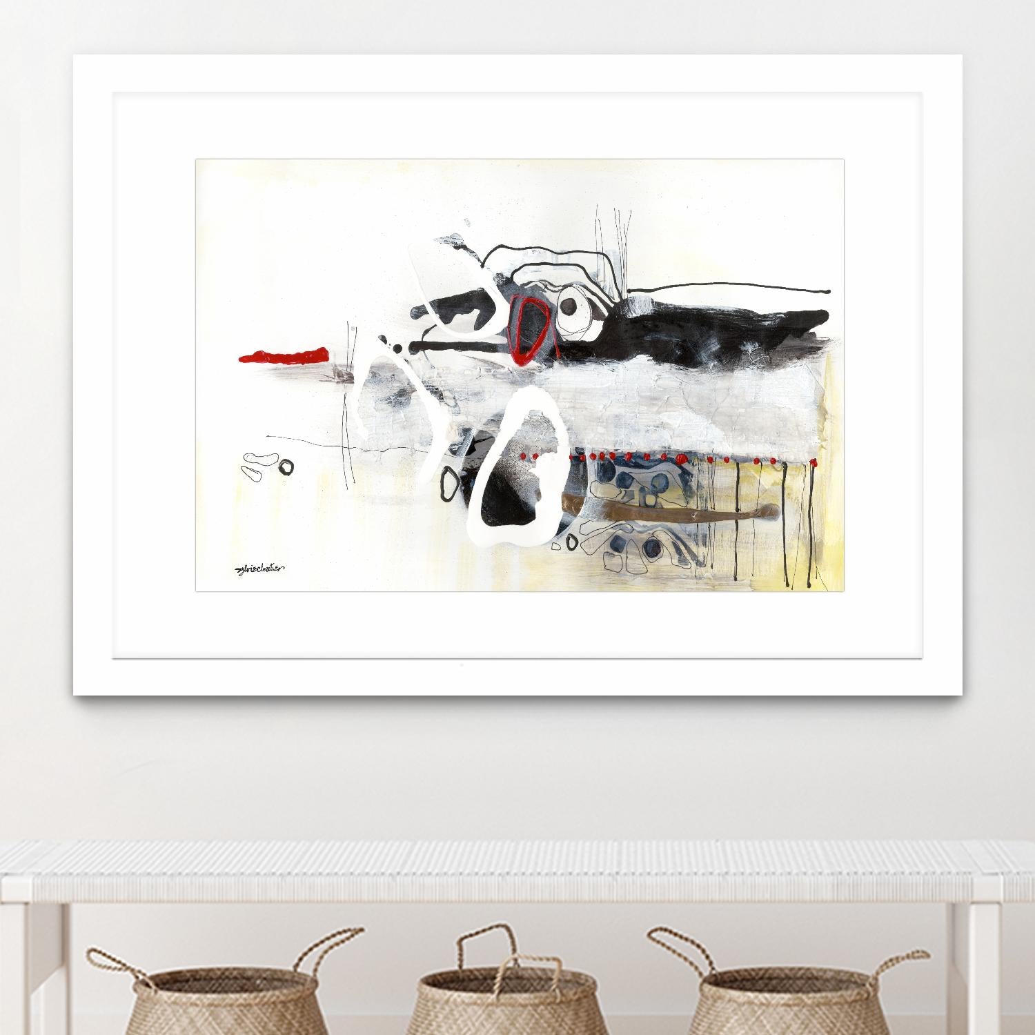 Çapeut nous échapper by Sylvie Cloutier on GIANT ART - black men and women