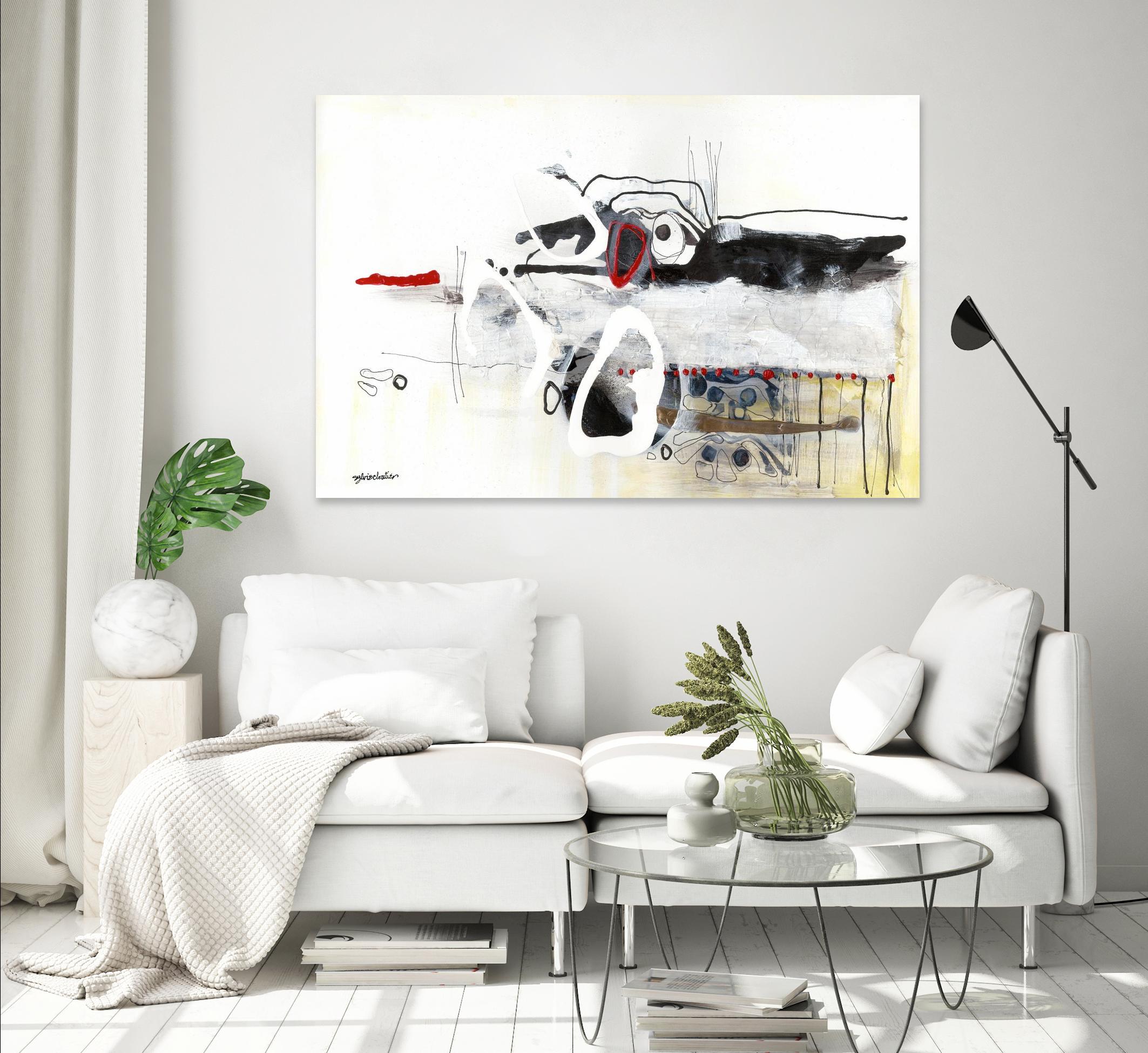 Çapeut nous échapper by Sylvie Cloutier on GIANT ART - black men and women