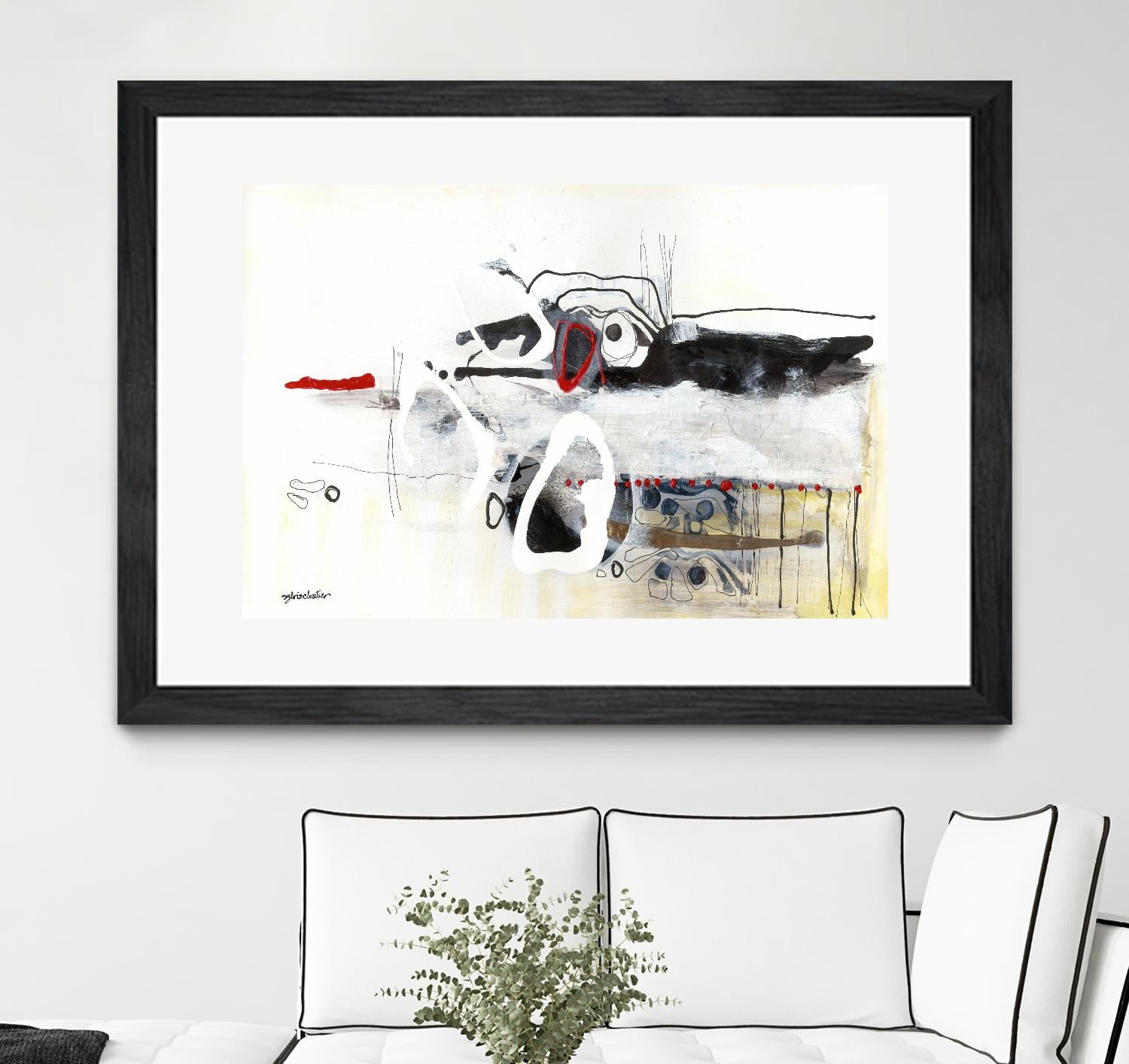 Çapeut nous échapper by Sylvie Cloutier on GIANT ART - black men and women