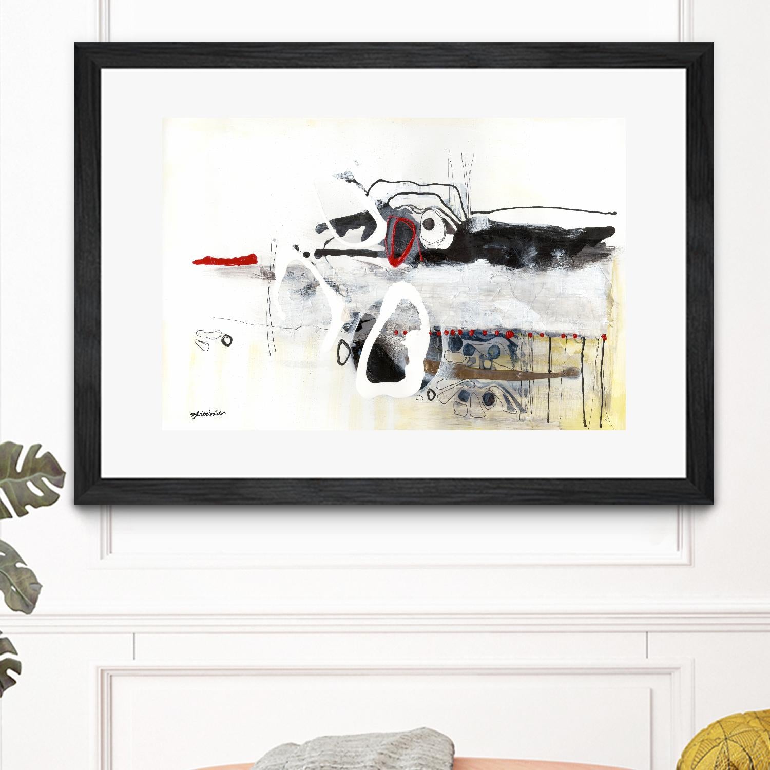 Çapeut nous échapper by Sylvie Cloutier on GIANT ART - black men and women