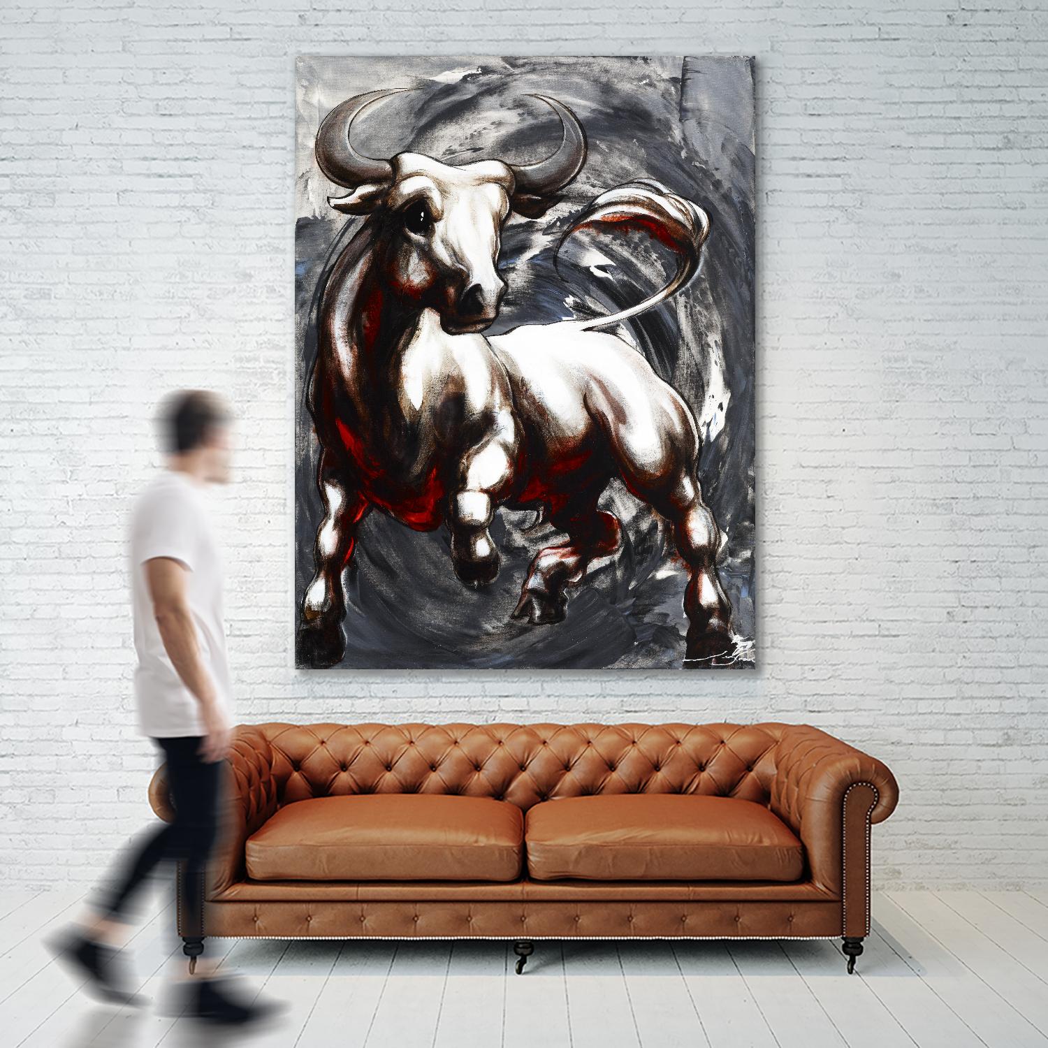 Deadline by Marie Andrée Leblond on GIANT ART - white animals