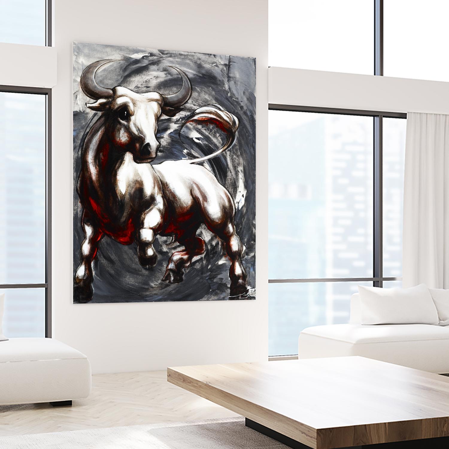 Deadline by Marie Andrée Leblond on GIANT ART - white animals