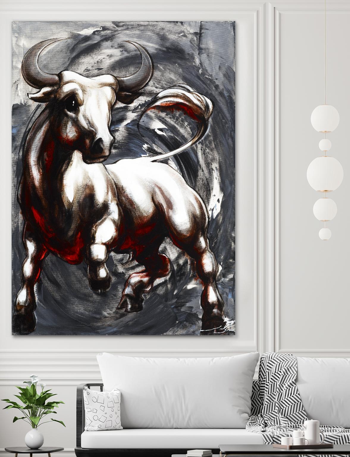 Deadline by Marie Andrée Leblond on GIANT ART - white animals