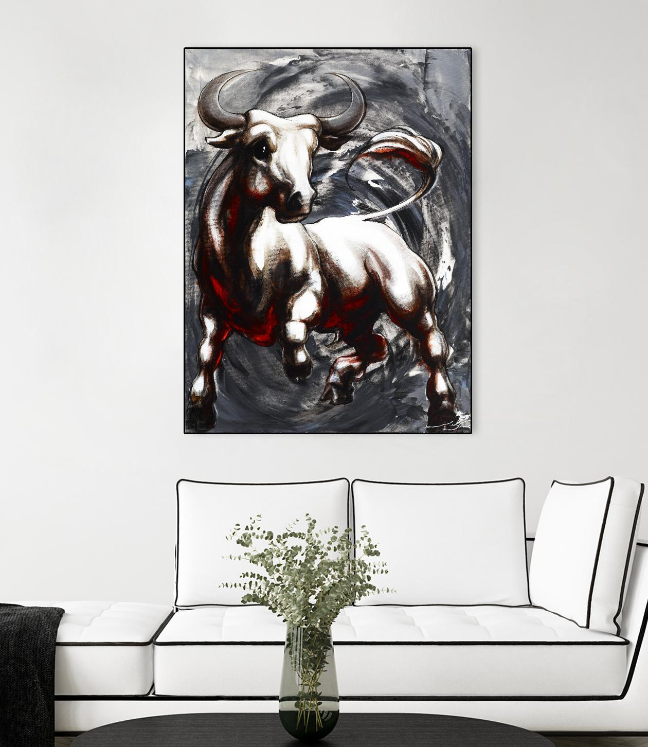 Deadline by Marie Andrée Leblond on GIANT ART - white animals