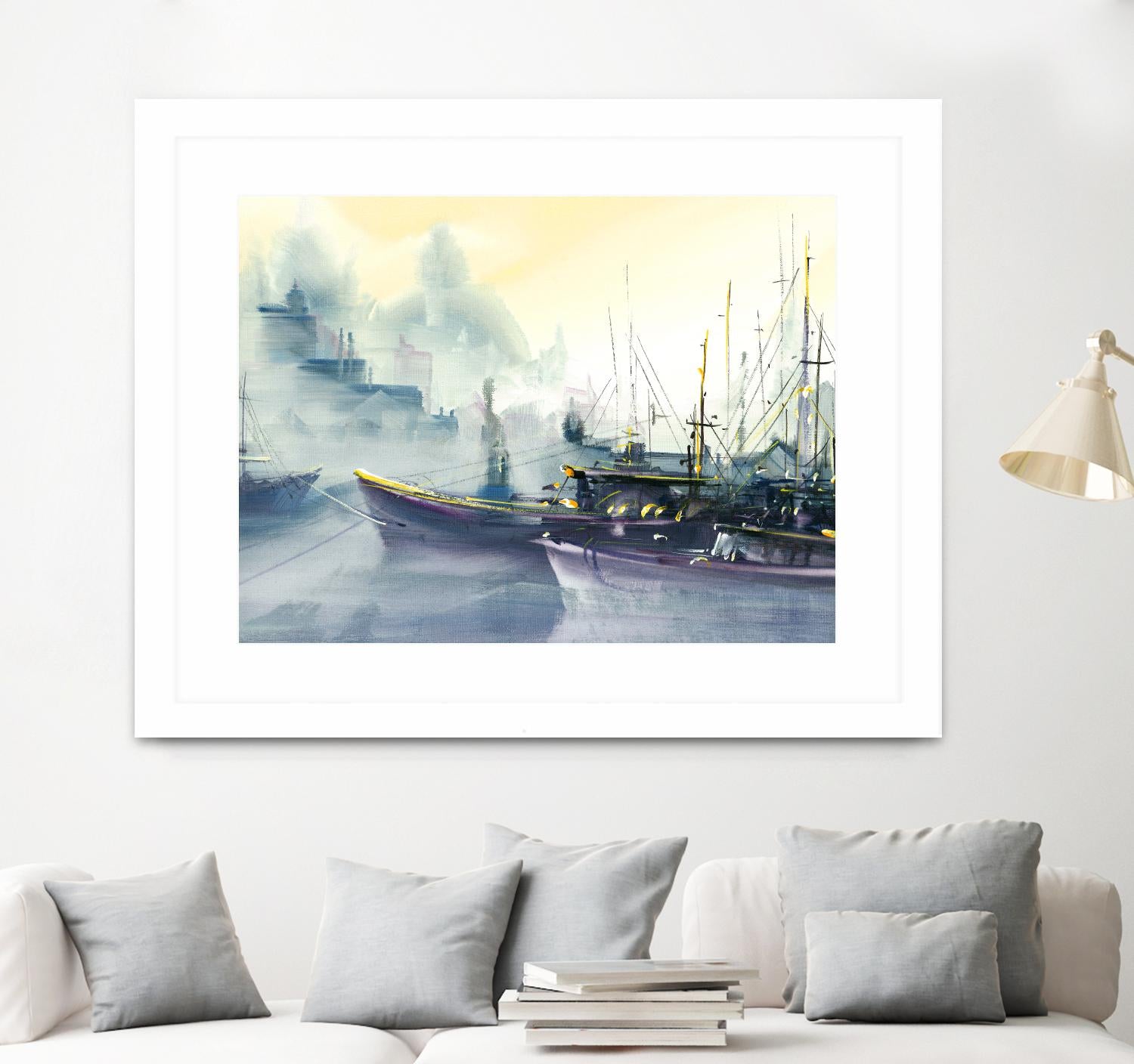 Presage by Roland Palmaerts on GIANT ART - grey sea scene