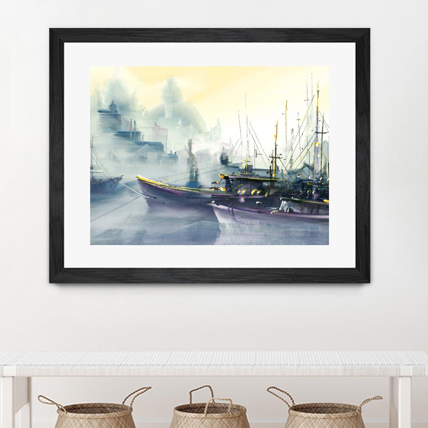 Presage by Roland Palmaerts on GIANT ART - grey sea scene