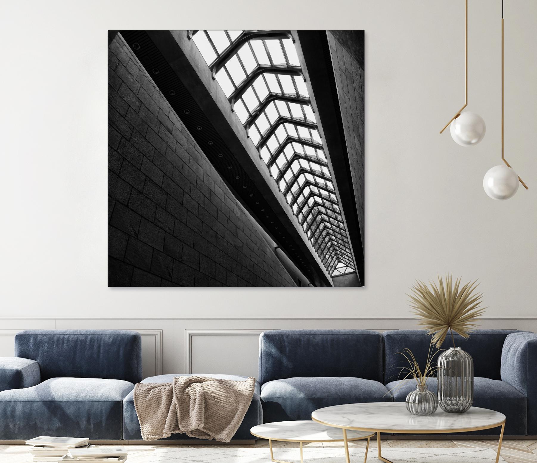 Urban line VI by Jean-François Dupuis on GIANT ART - white architectural