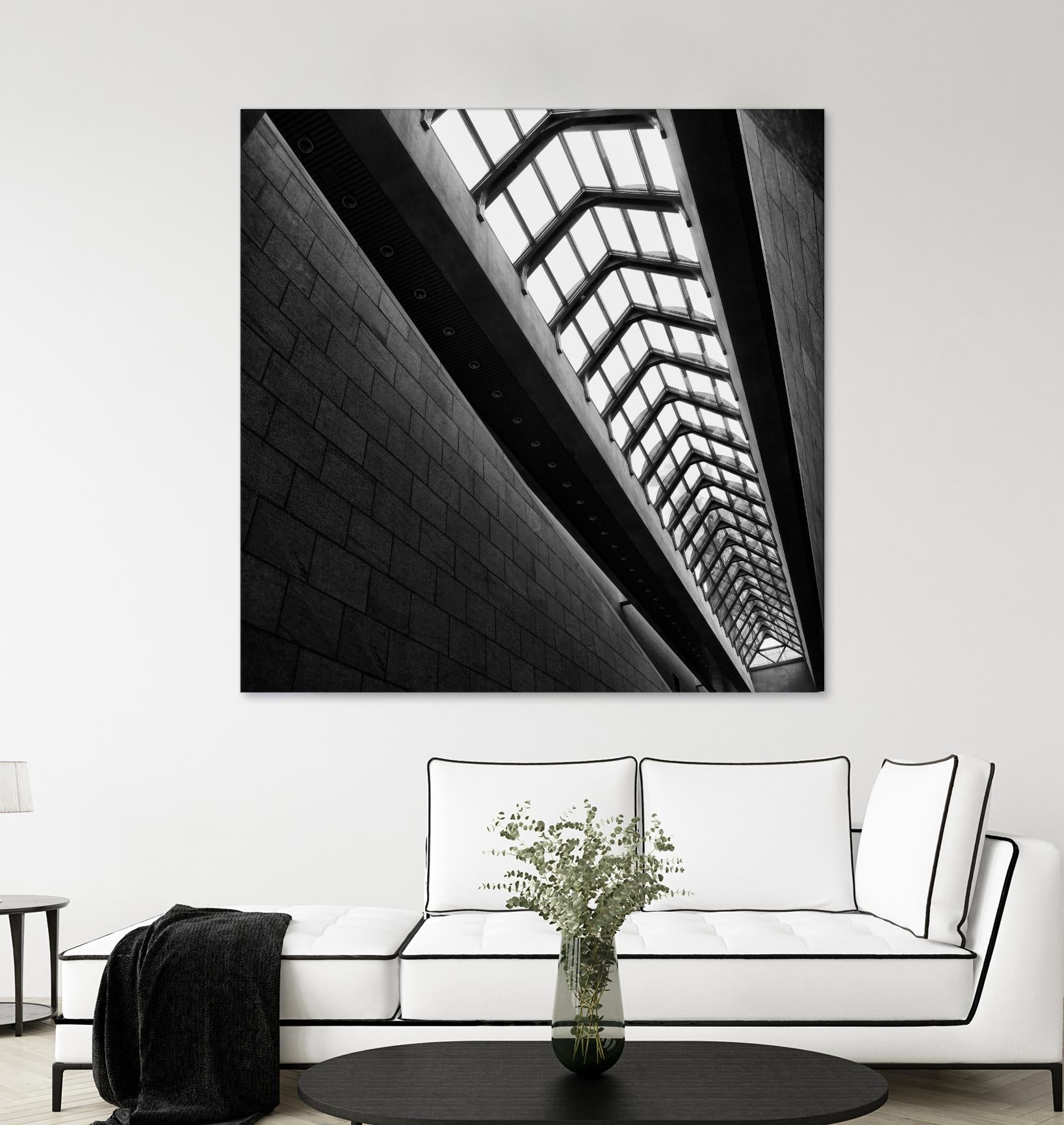 Urban line VI by Jean-François Dupuis on GIANT ART - white architectural