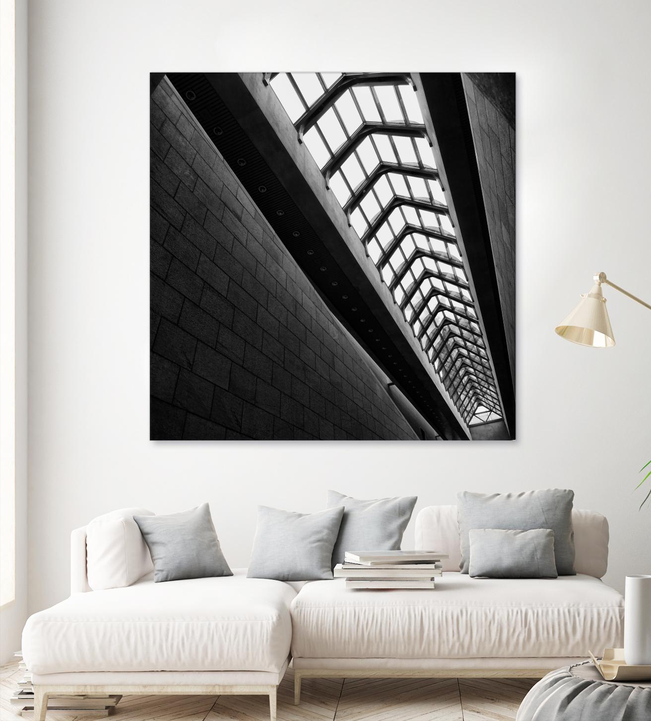 Urban line VI by Jean-François Dupuis on GIANT ART - white architectural